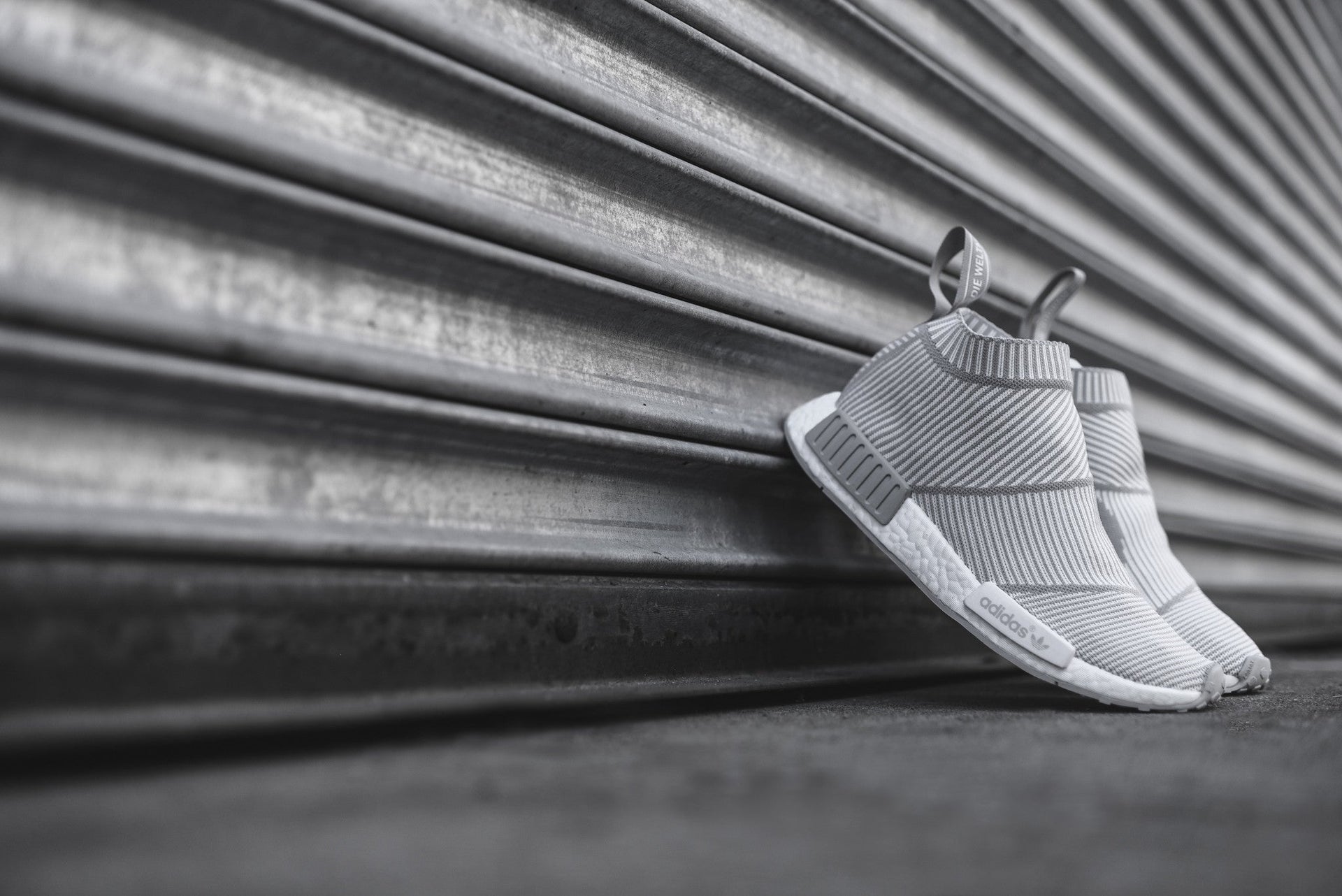 adidas Originals NMD City Sock R1 PK - White / Solid Grey