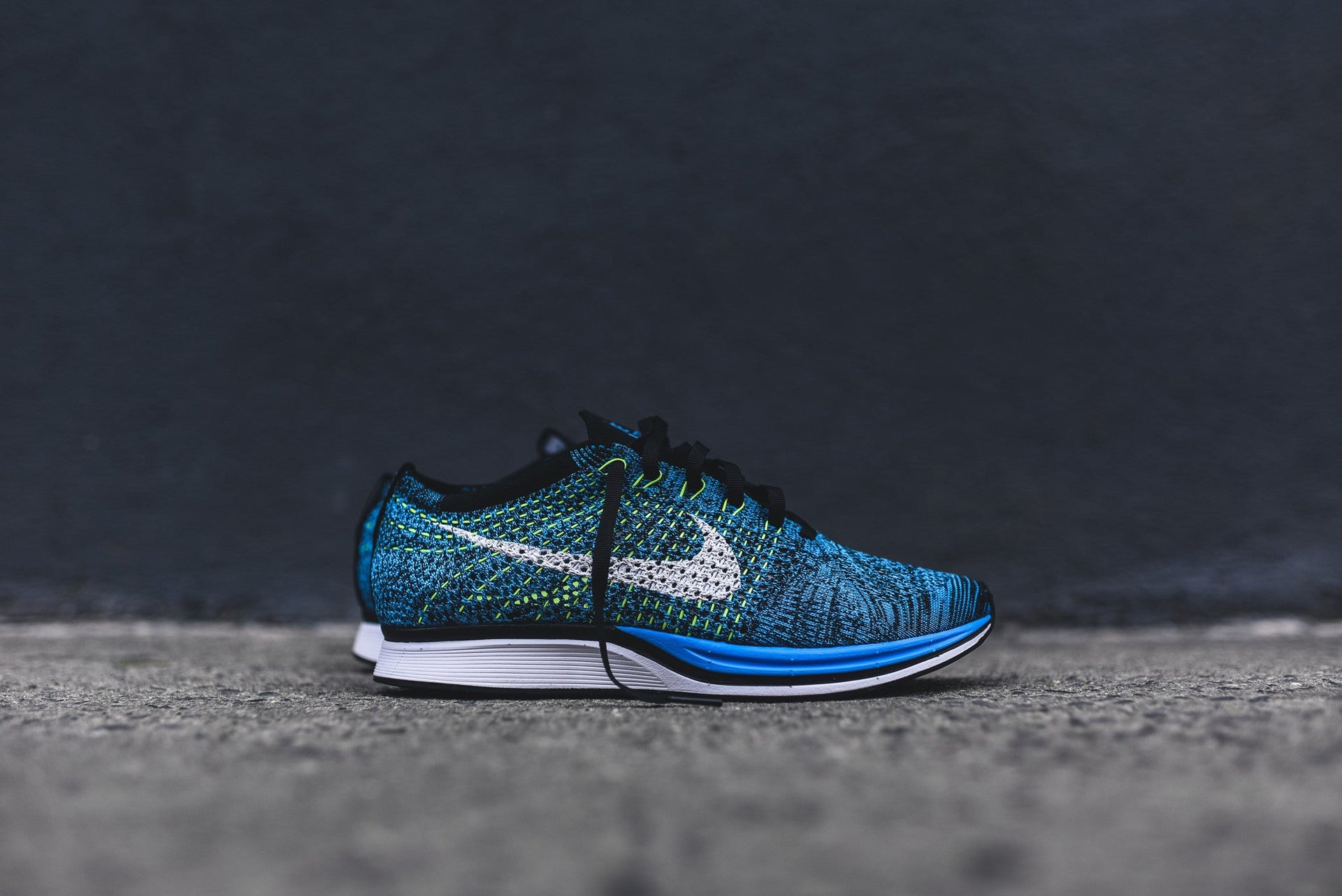 Nike Flyknit Racer - Blue Glow