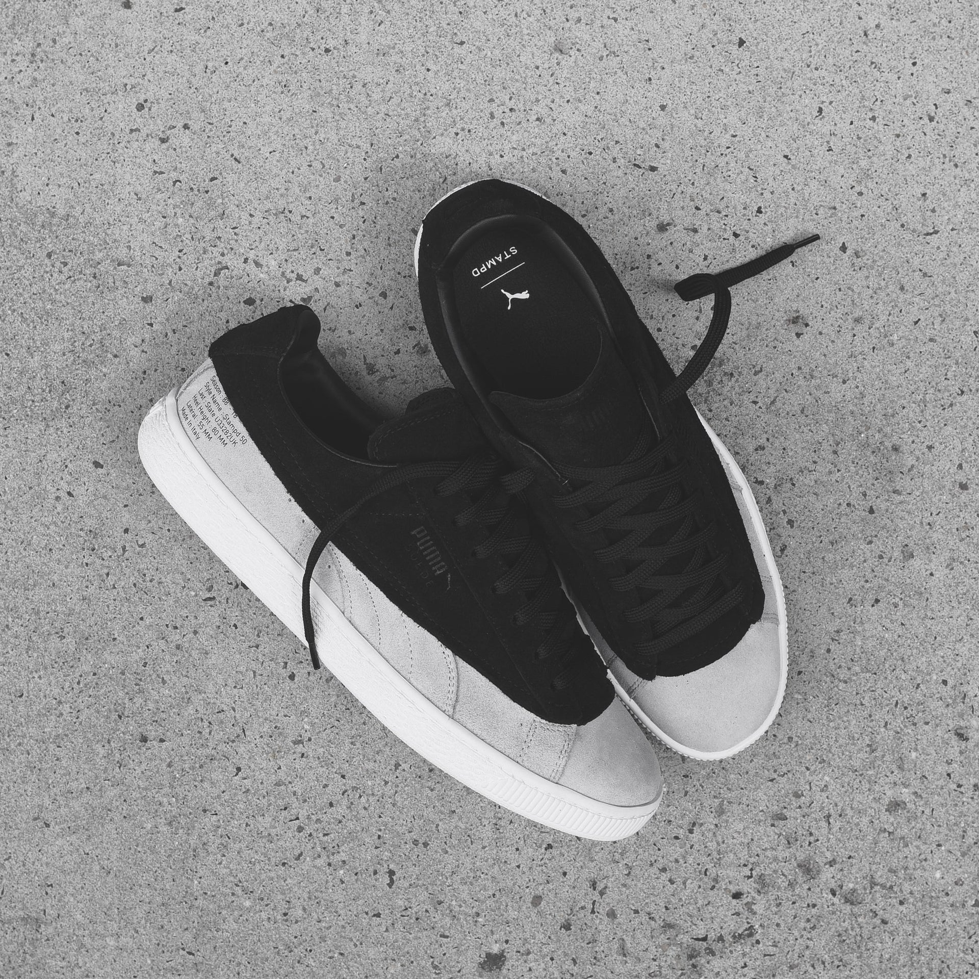 Puma x STAMPD Suede Classic - White / Black