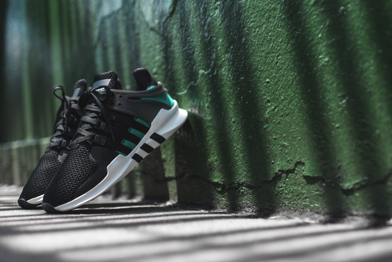 adidas EQT ADV - Black / Sub Green