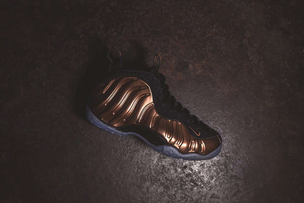 Nike Air Foamposite One - Black / Metallic Copper – Kith Canada