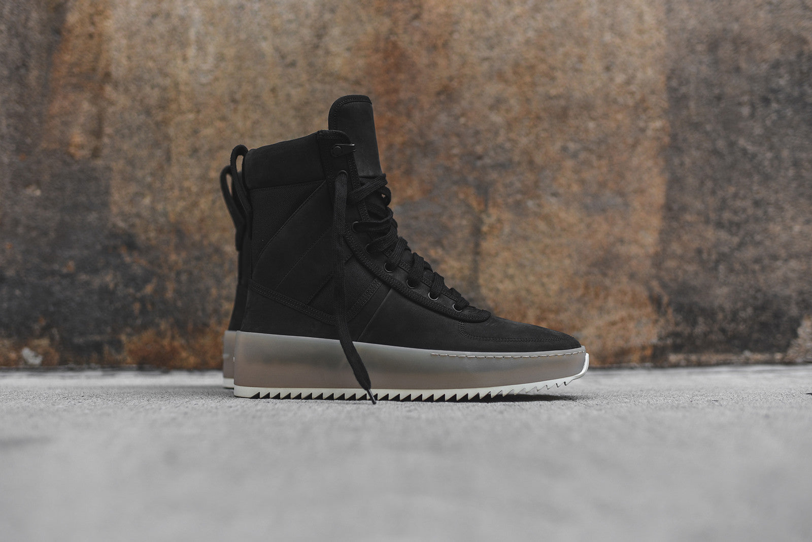 Fear Of God Military Sneaker - Black / Gum