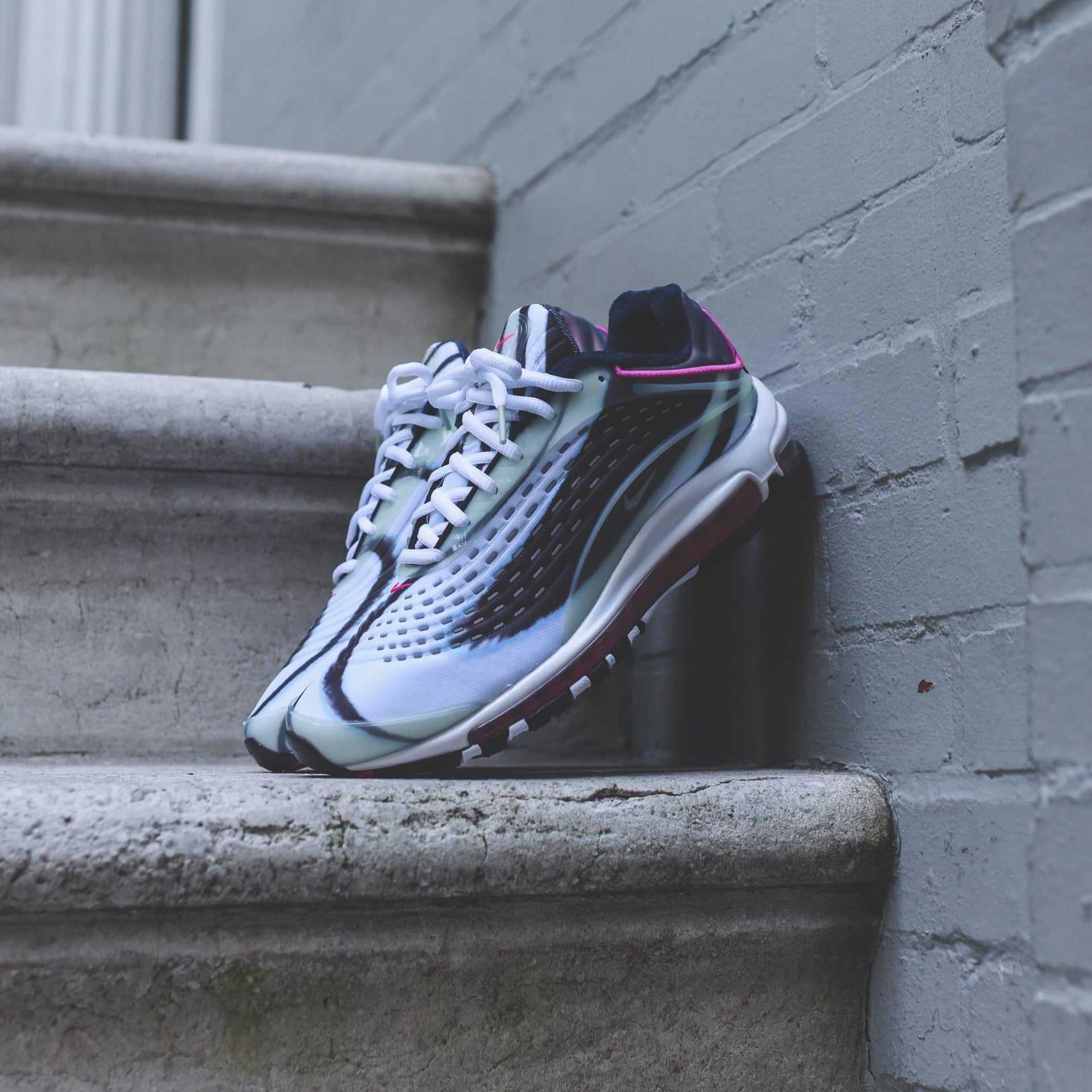 Nike Air Max Deluxe - White / Green