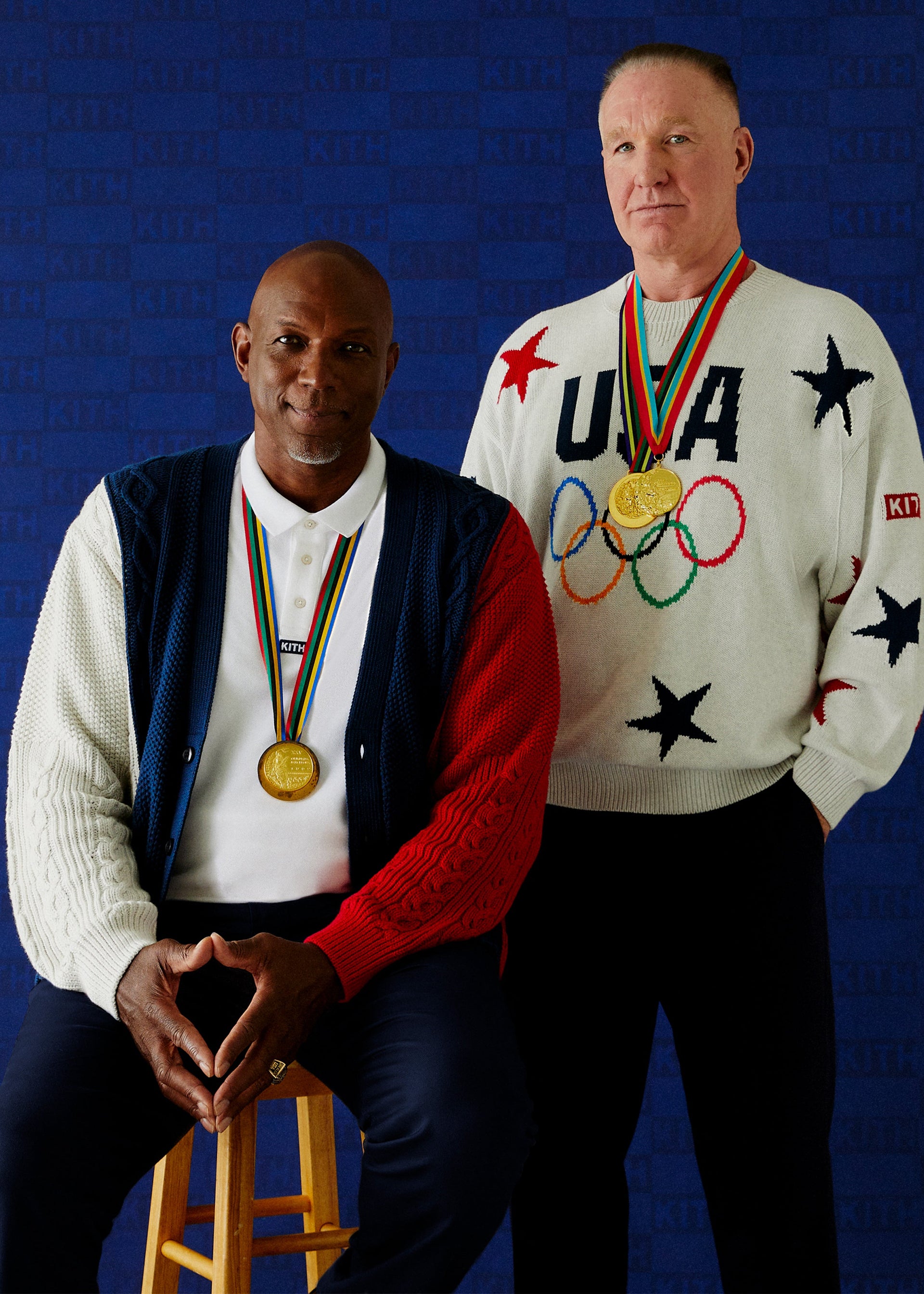 Kith for Team USA featuring Clyde Drexler & Chris Mullin