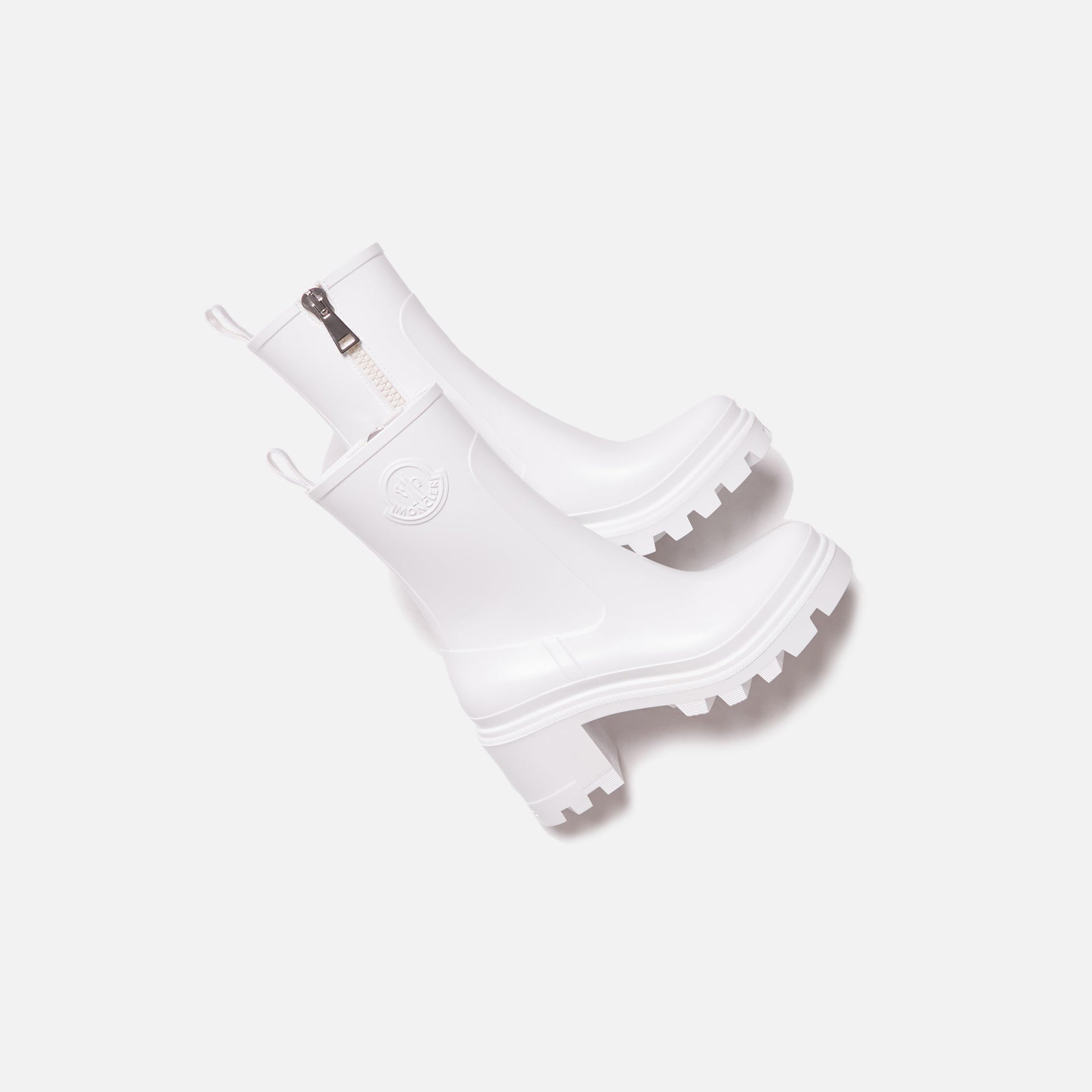 Moncler Loftgrip Rain Boots - White