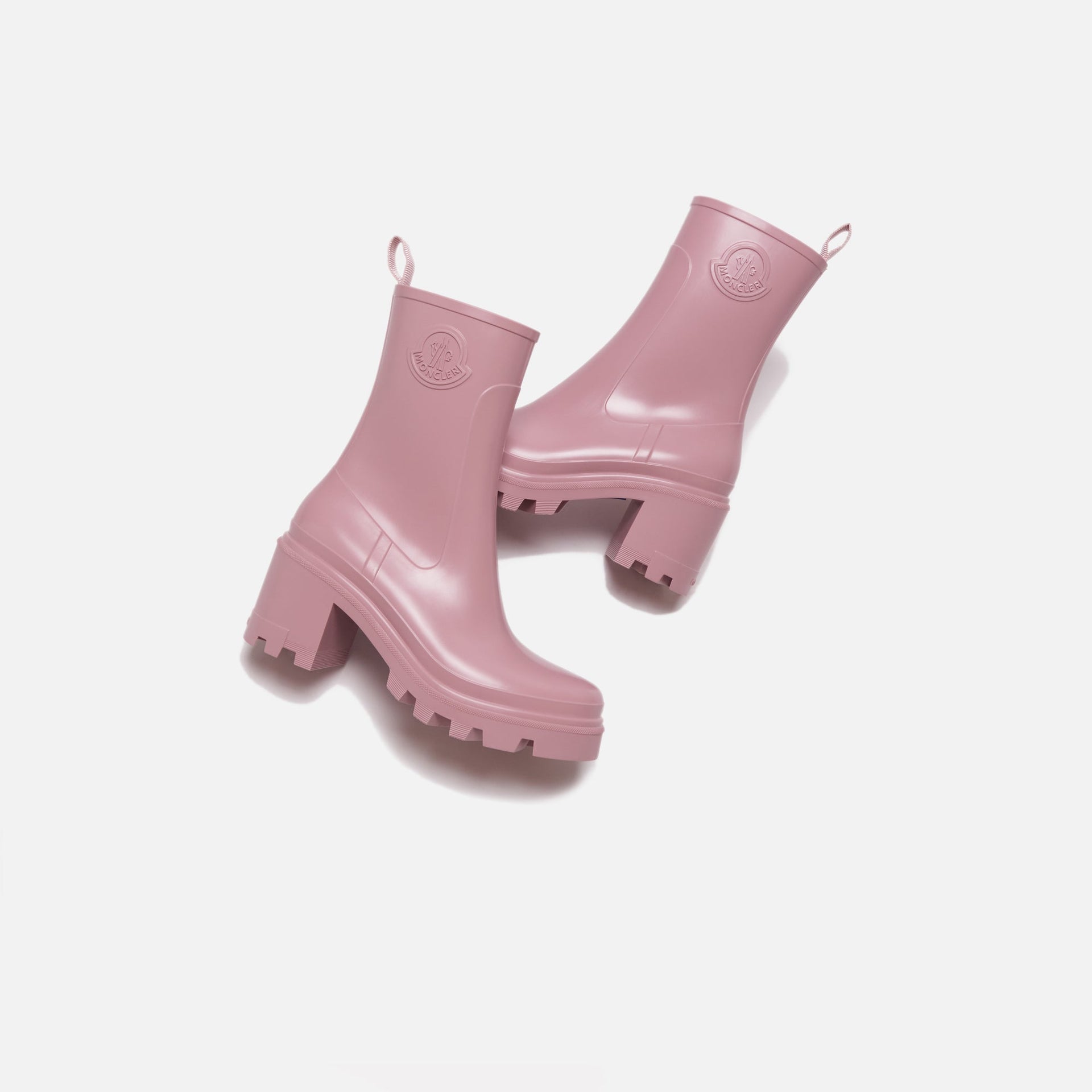 Moncler Loftgrip Rain Boots - Pink