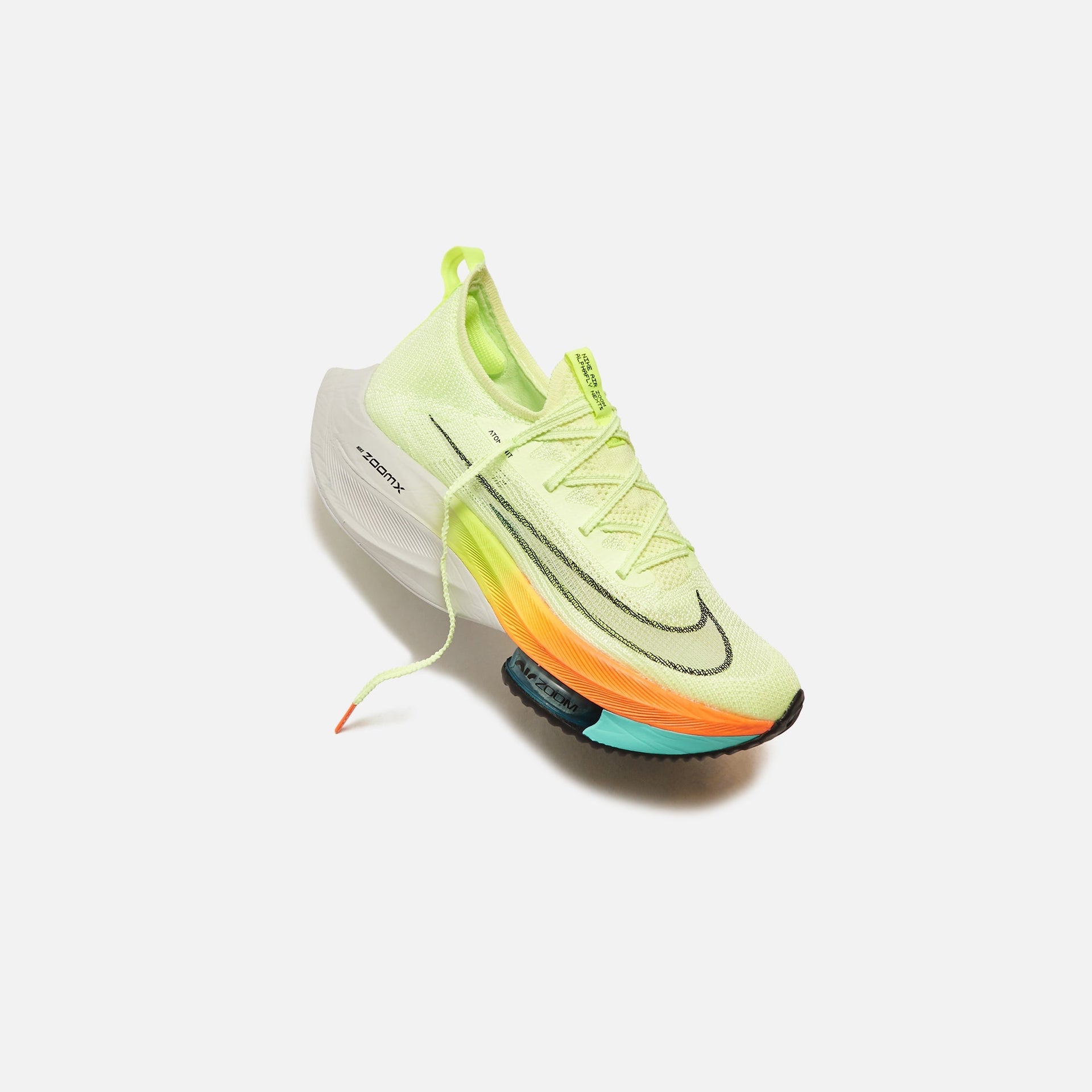 Nike WMNS Air Zoom Alphafly Next% - Barely Volt / Hyper Orange / Dynamic Turquoise / Black