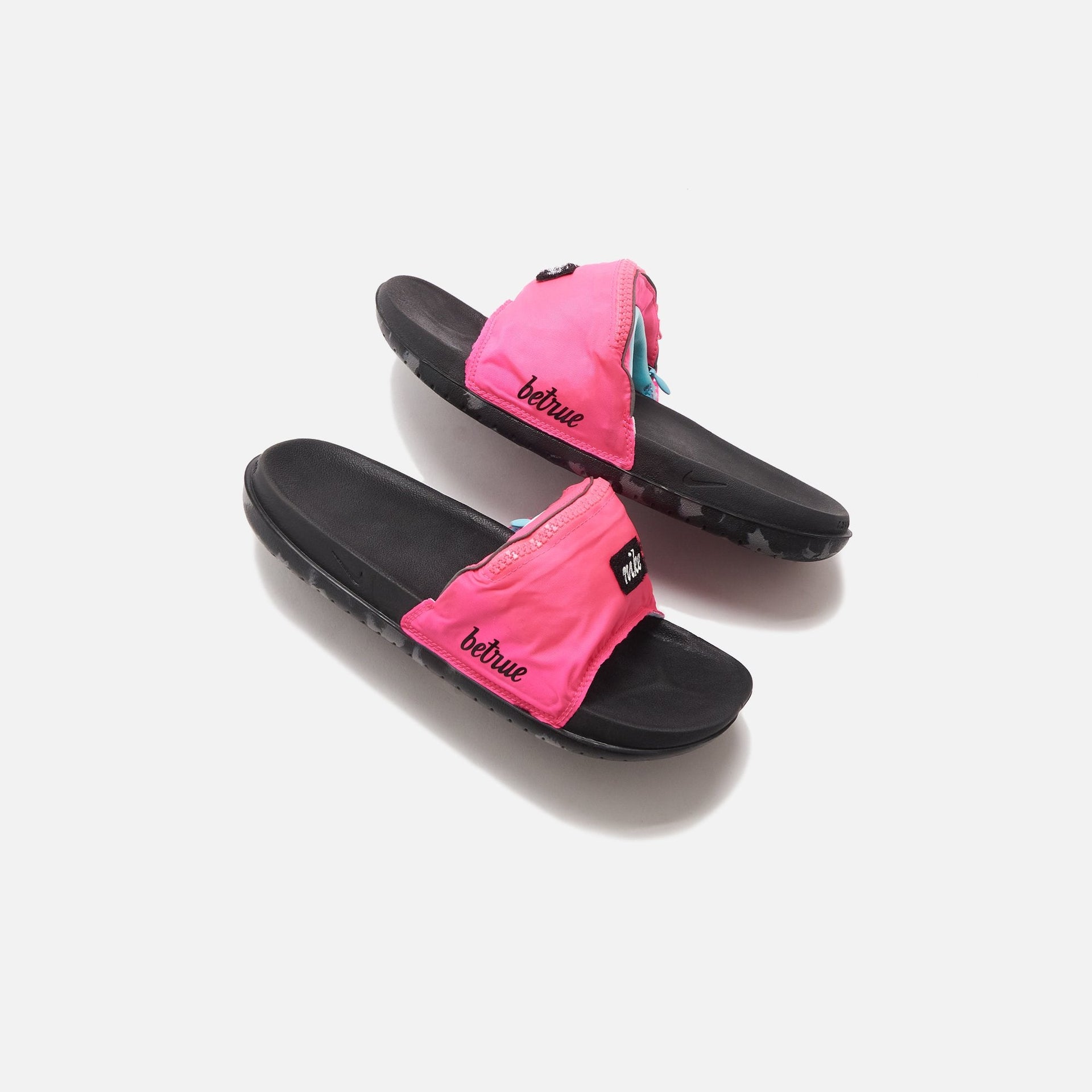 Nike Be True Offcourt Slide FP - Hyper Pink / White / Black / Copa