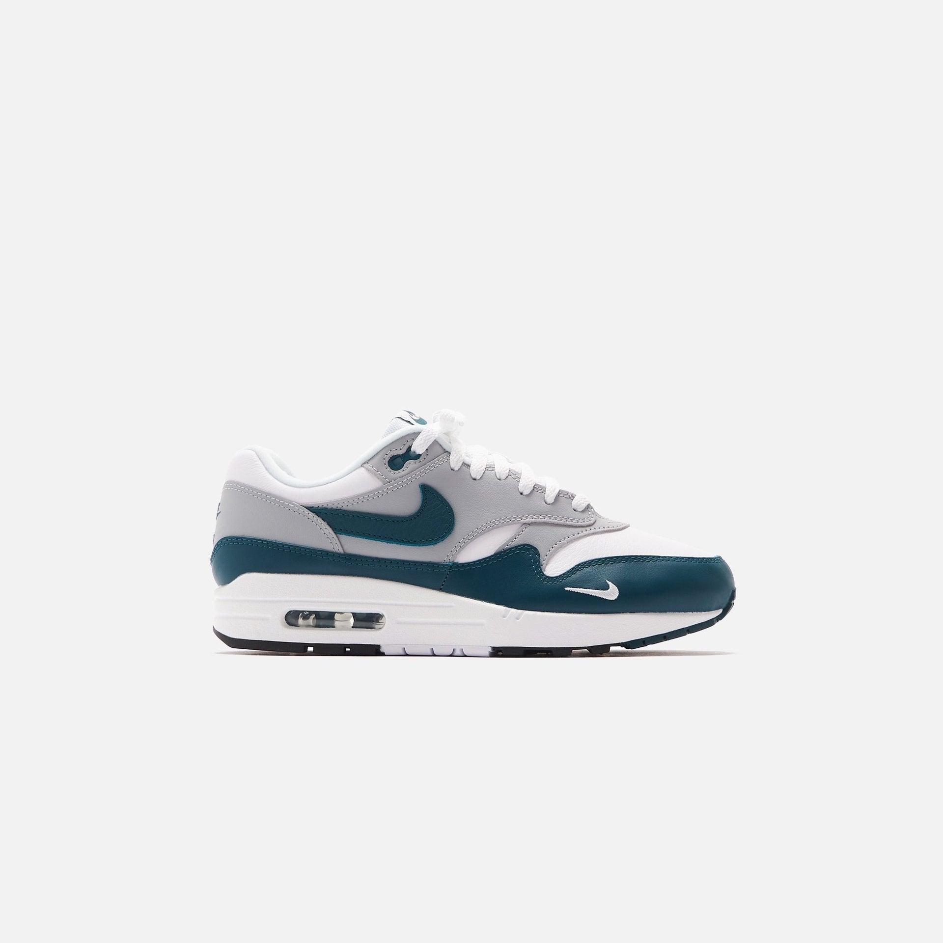 Nike Air Max 1 LV8 - White / Dark Teal Green / Wolf Grey / Black