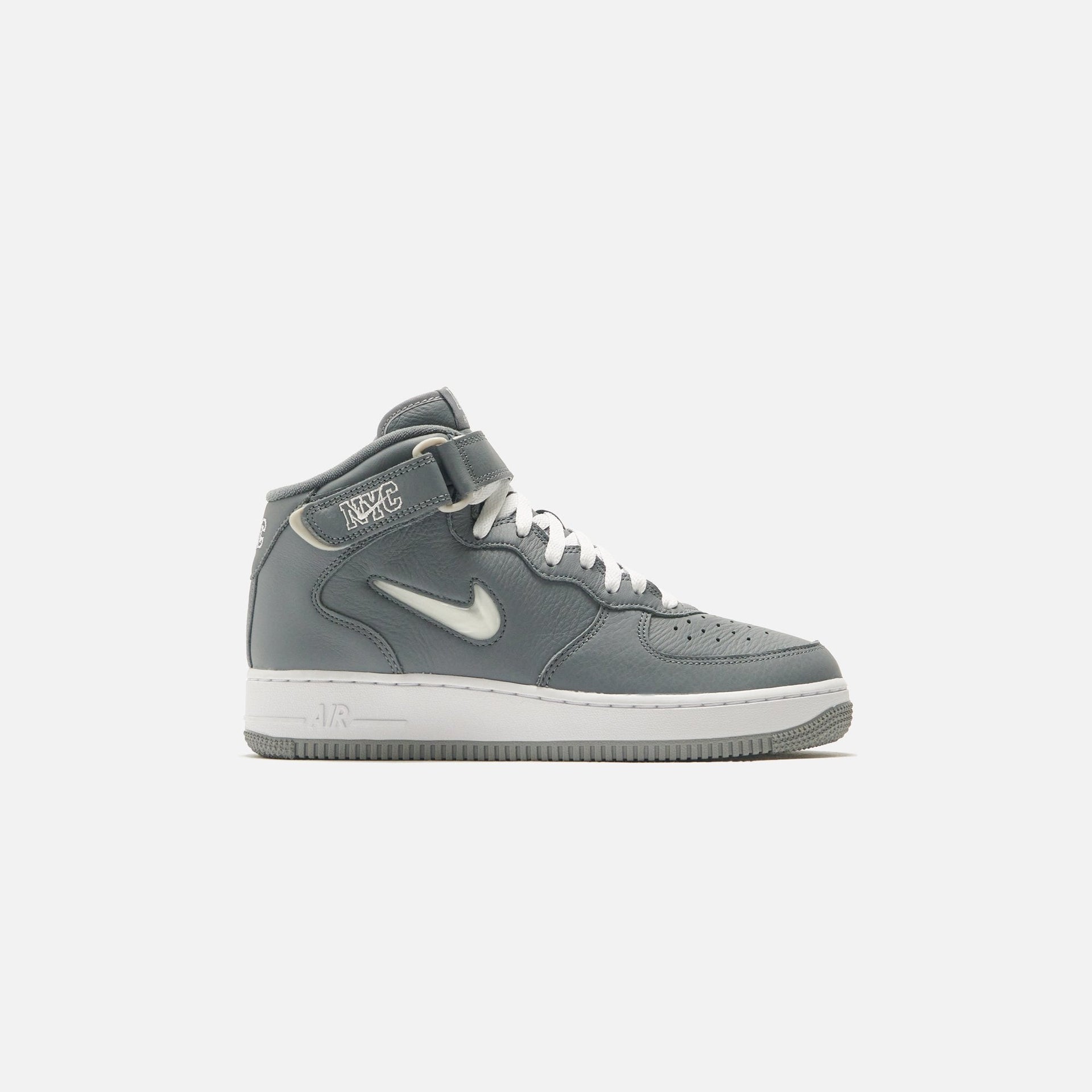 Nike Air Force 1 Mid QS - Cool Grey / White / Metallic Silver