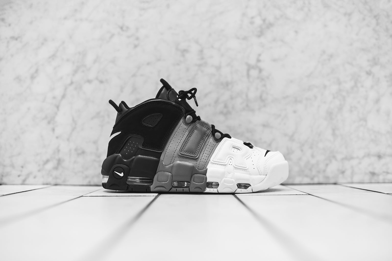 Nike Air More Uptempo '96 - Black / White