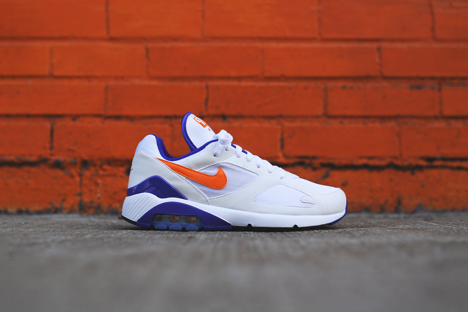 Nike Air Max 180 - White / Orange / Purple