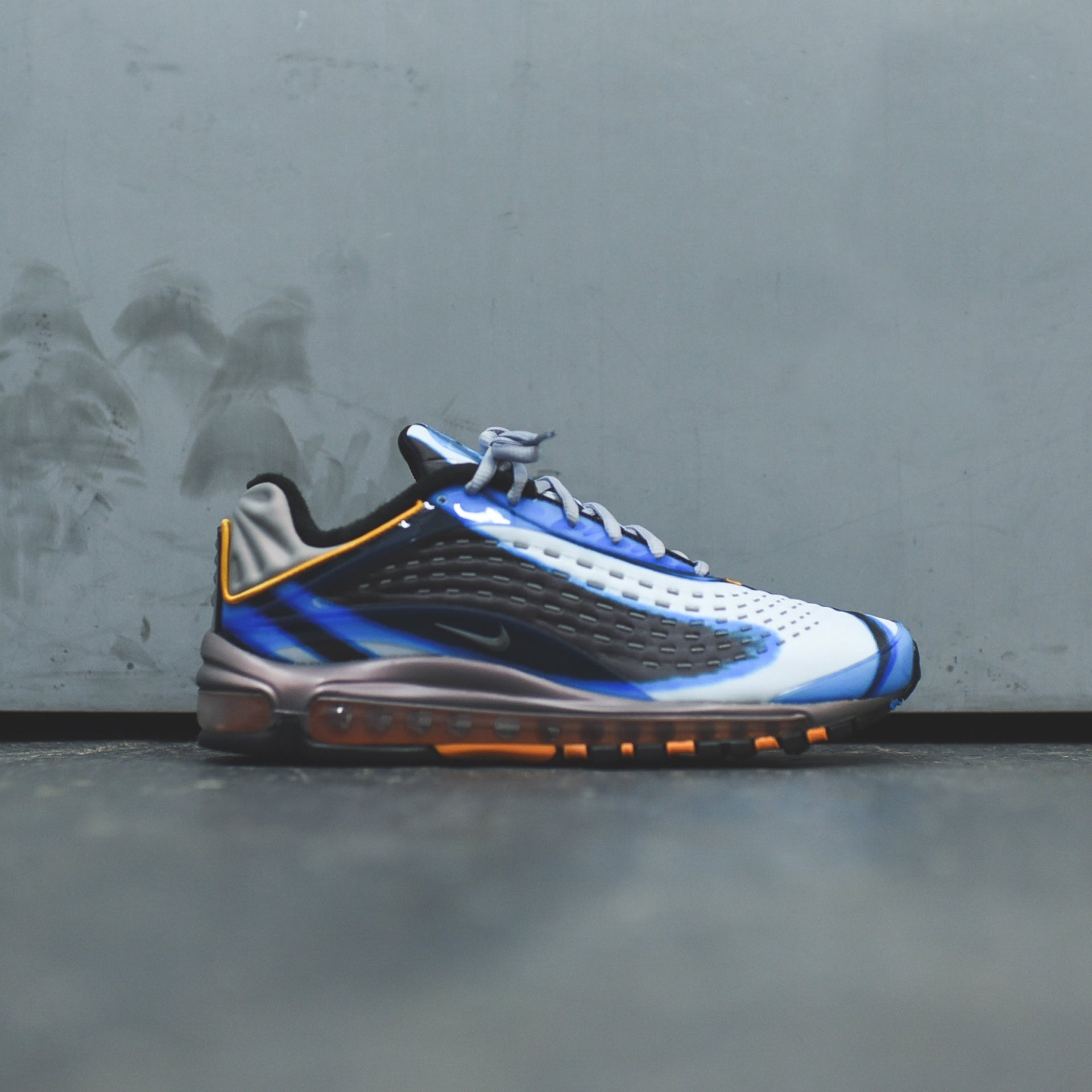 Nike Air Max Deluxe - Photo Blue / Wolf Grey / Orange Peel