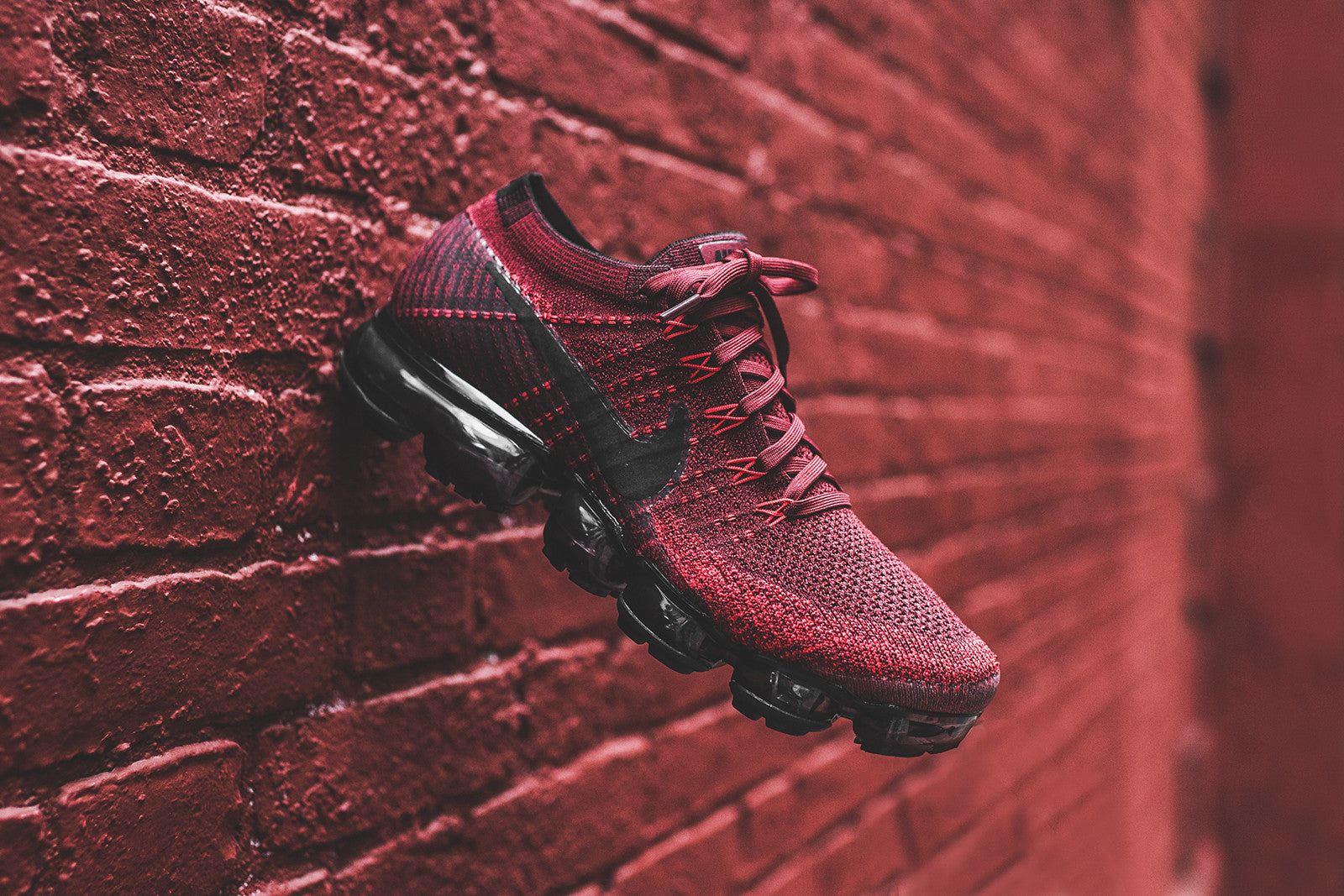 Nike Air VaporMax Flyknit - Red