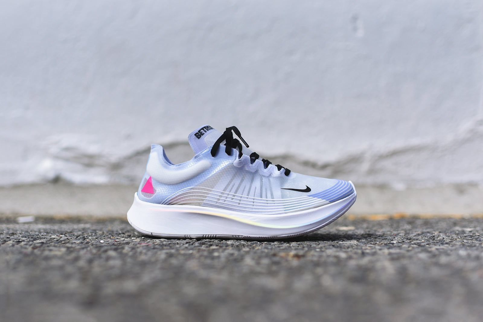 Nike Zoom Fly BE TRUE - White / Black / Palest Purple