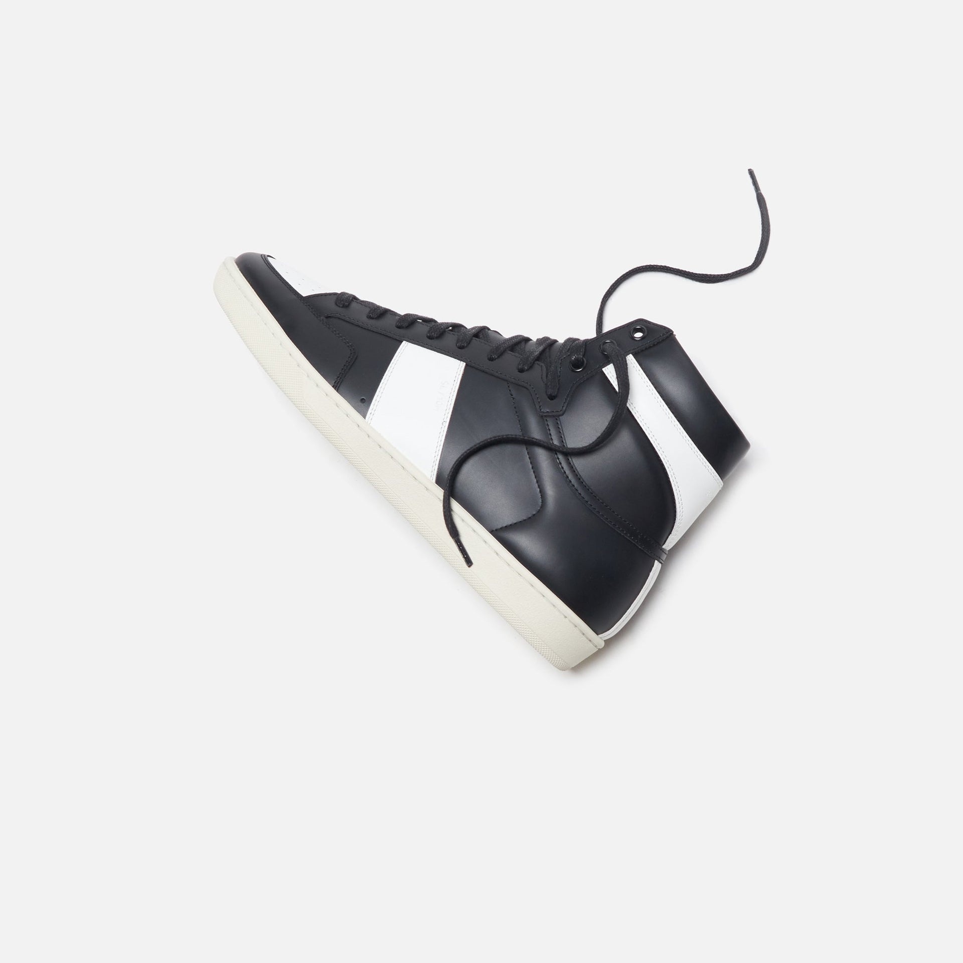 Saint Laurent Court Classic SL/10 High-Top - Black / White