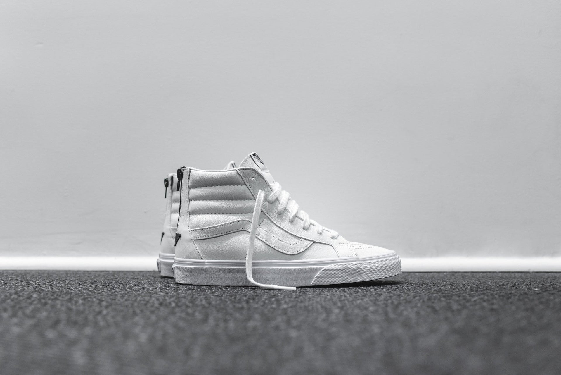 Vans Sk8-Hi Reissue Zip - True White / Black