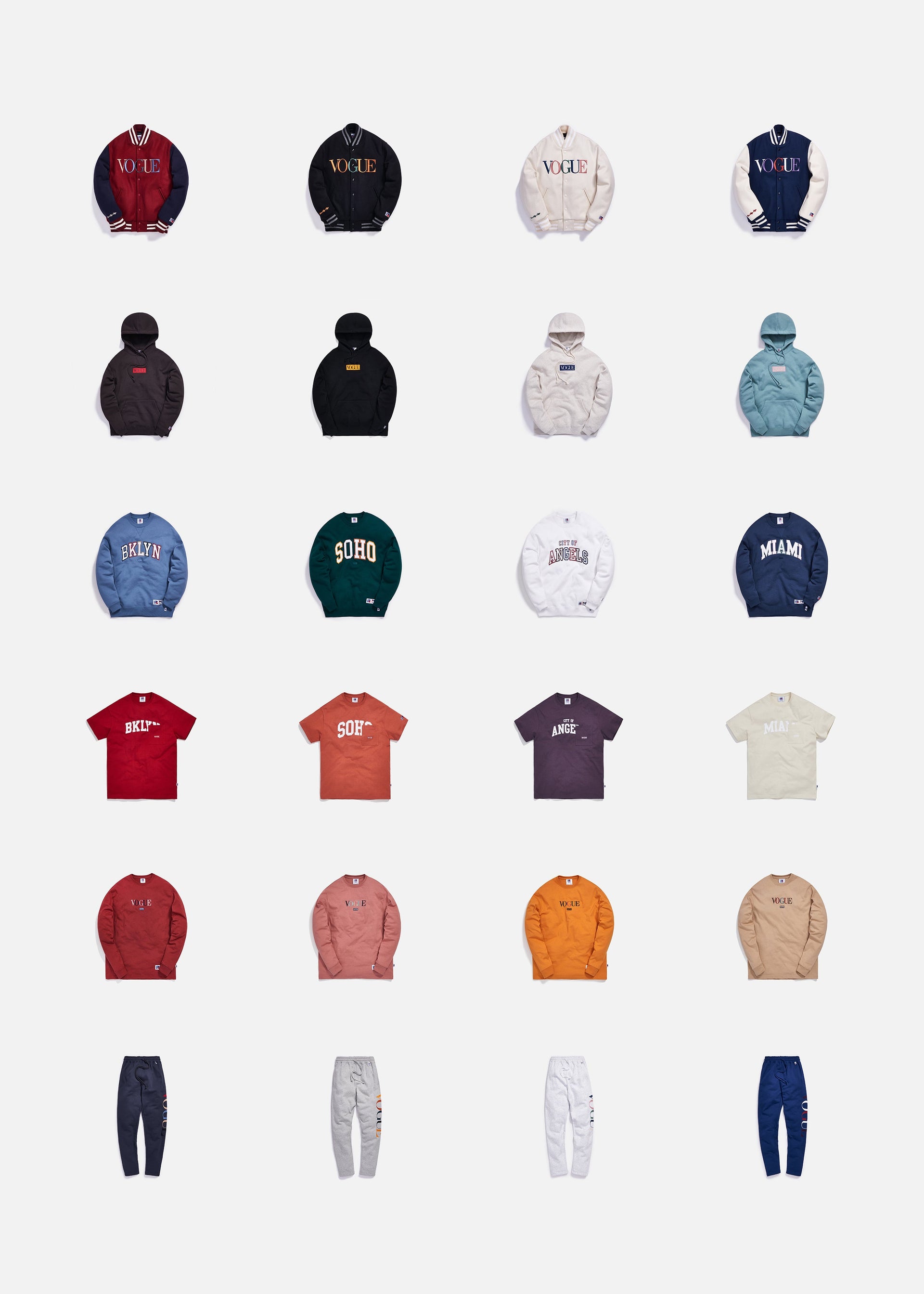 A Closer Look at Kith x Russell Athletic x Vogue