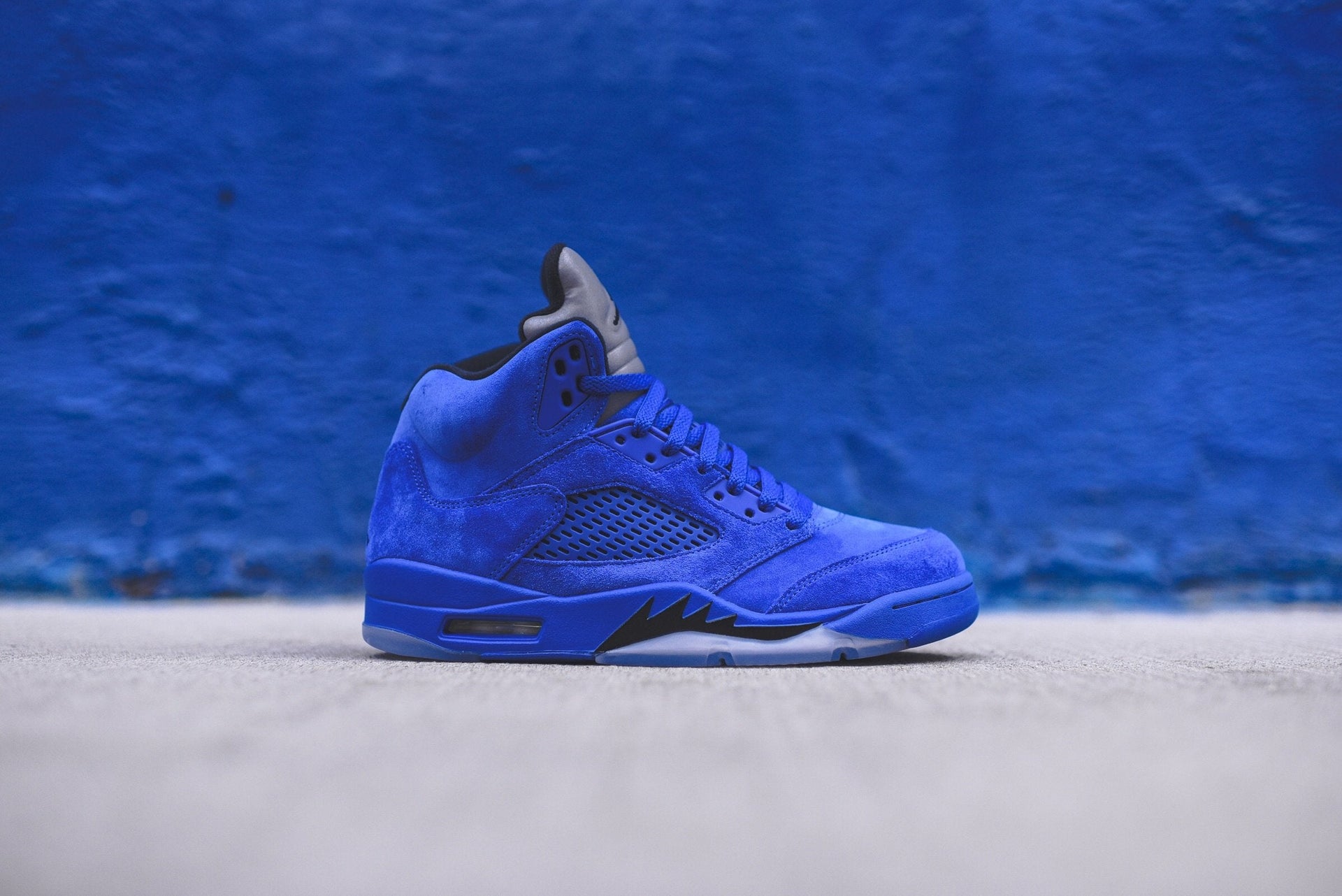 Nike Air Jordan 5 Retro - Royal / Black