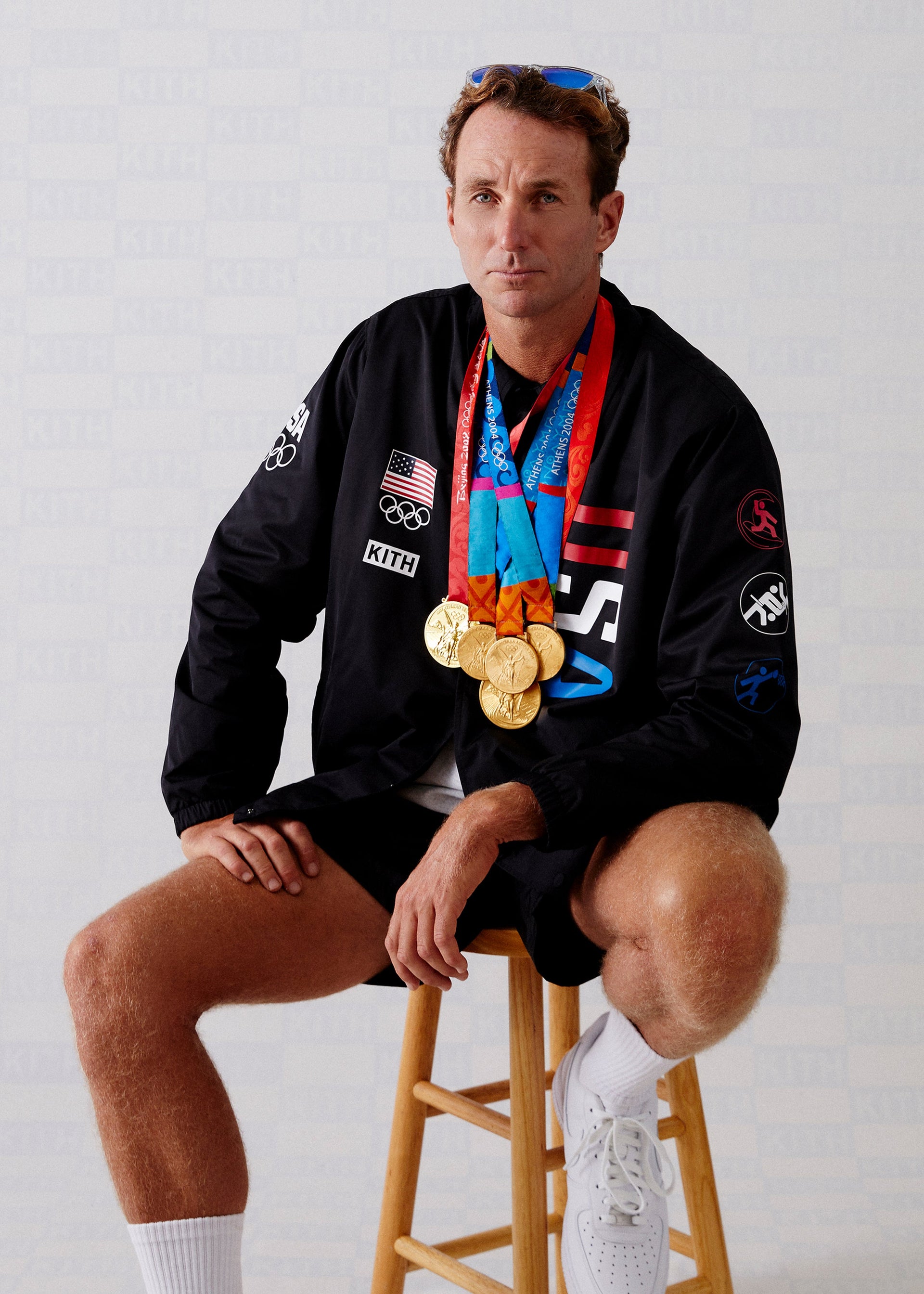 Kith for Team USA featuring Aaron Peirsol