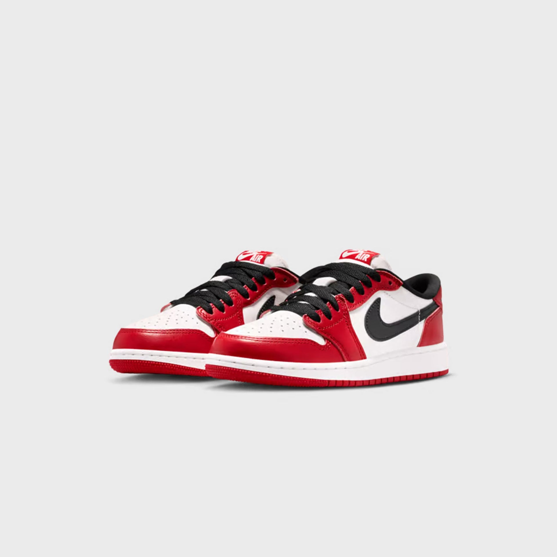 Jordan GS Air Jordan 1 Retro Low OG - Varsity Red / Black / Summit White