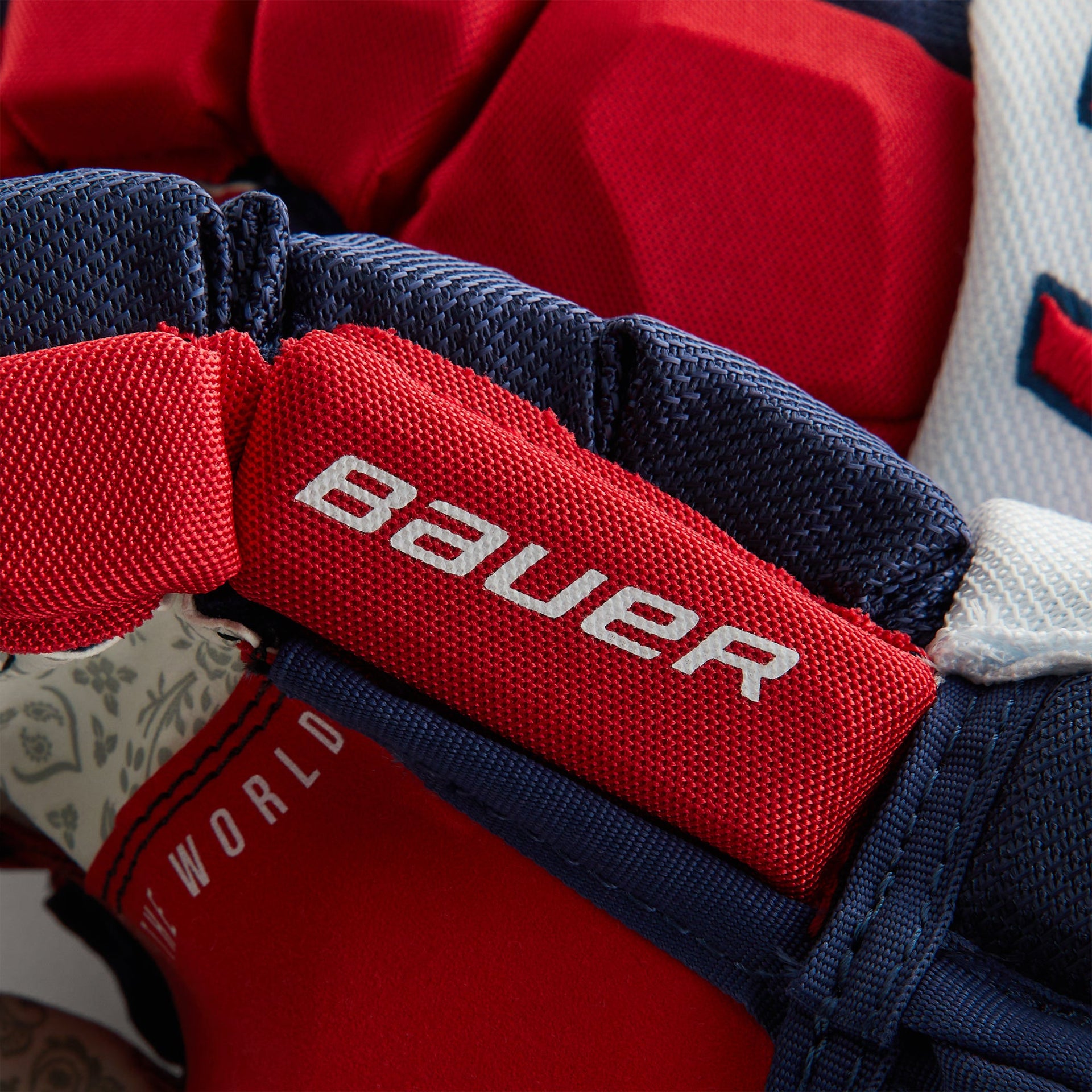 Kith & Bauer for the New York Rangers Vapor Pro Gloves (Senior)