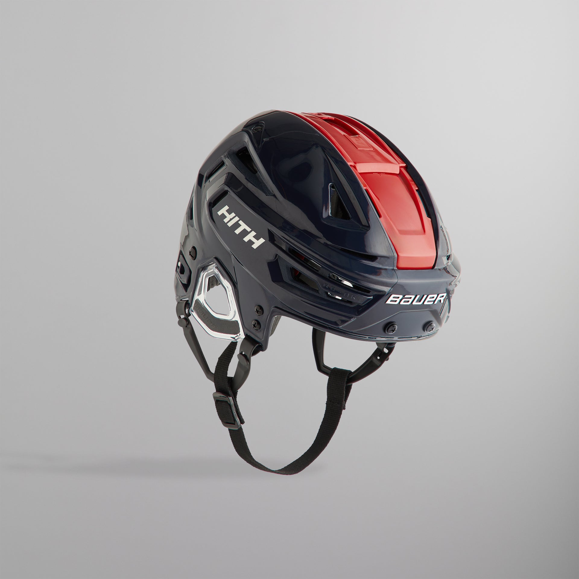 Kith & Bauer for the New York Rangers RE-AKT 155 Hockey Helmet - Navy