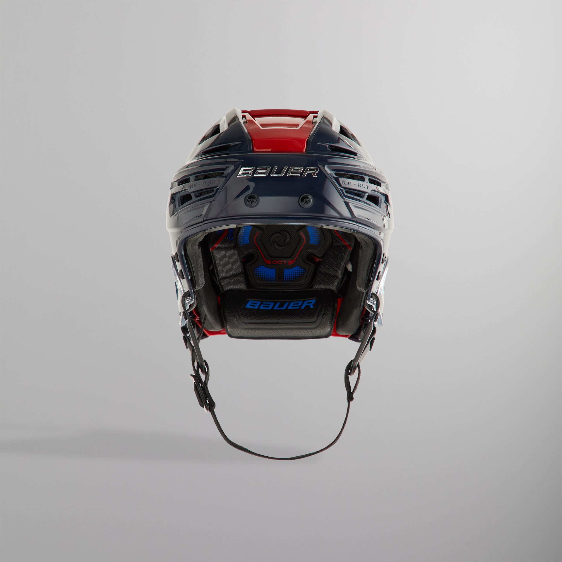 Kith & Bauer for the New York Rangers RE-AKT 155 Hockey Helmet - Navy