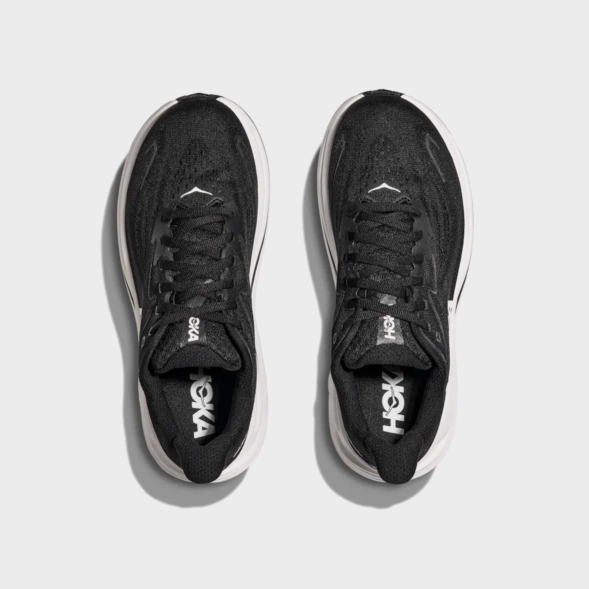 HOKA Clifton 10 - White / Black