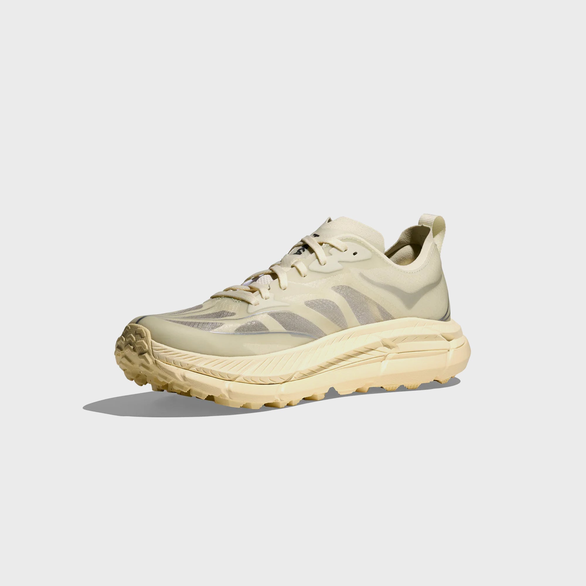 HOKA Mafate Speed 4 Lite - Truffle Salt / Vintage Yellow – Kith Canada
