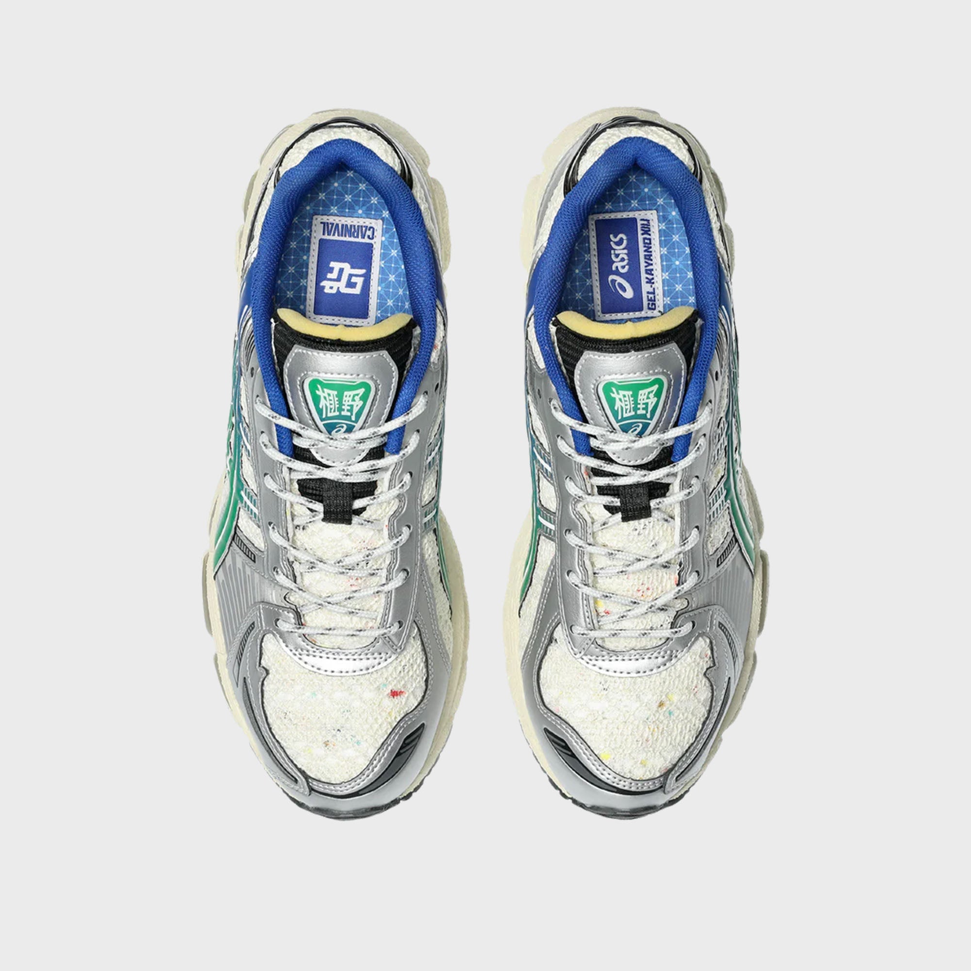ASICS x Carnival® GEL-KAYANO 12.1 - Cream / Basil Green – Kith Canada