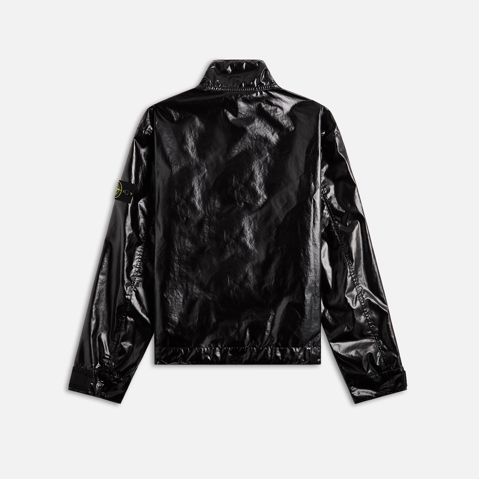 Stone Island Mussola Gommata-Tc Garment Dyed Jacket - Black – Kith