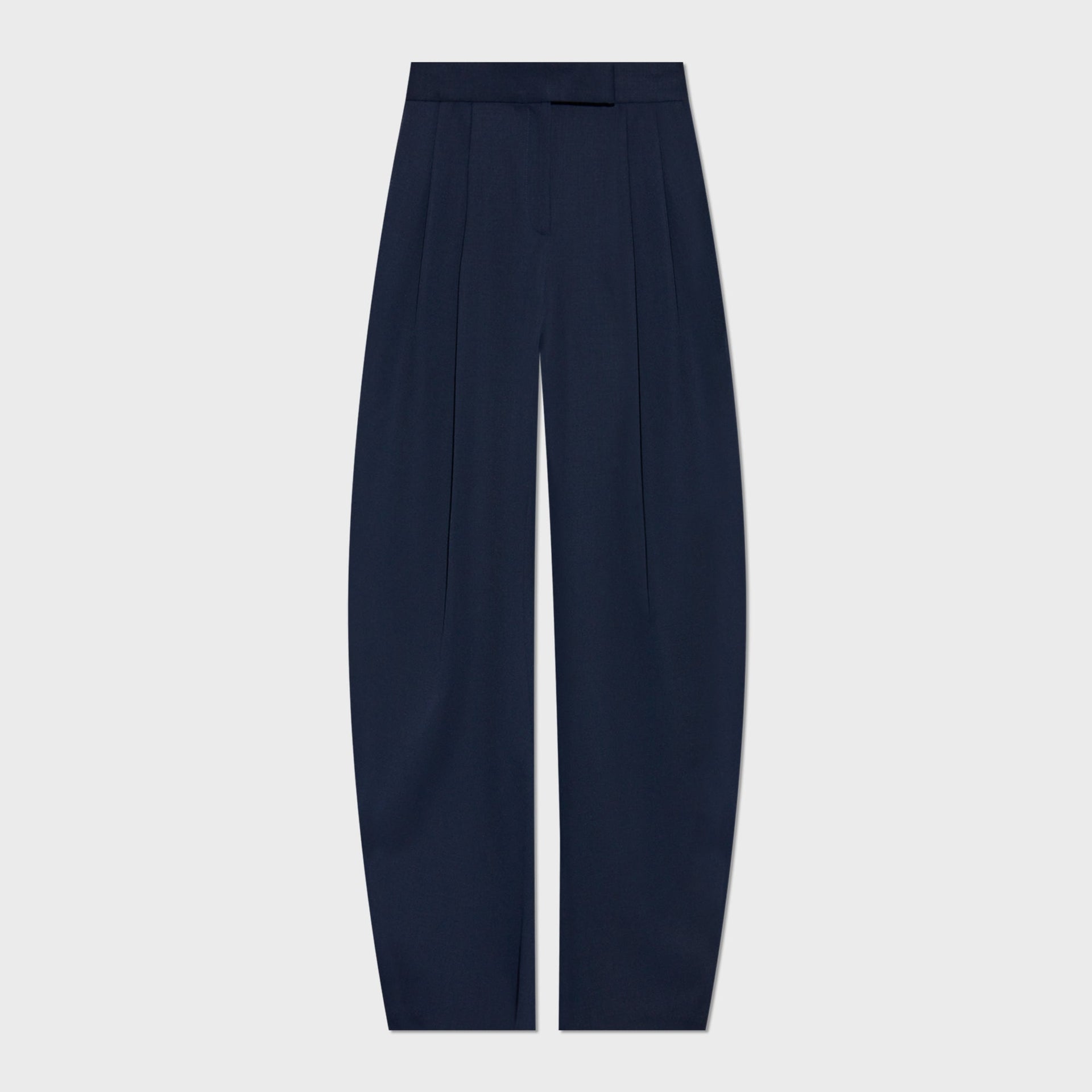 The Attico Long Tailored Pant - Navy Blue