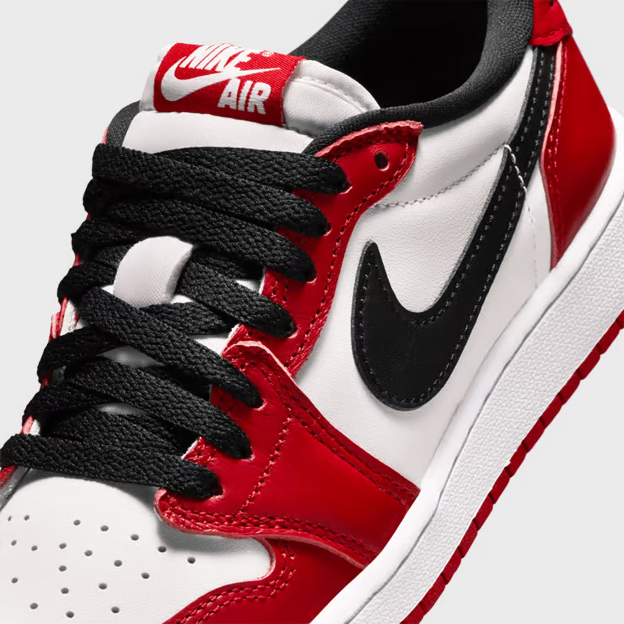 Jordan GS Air Jordan 1 Retro Low OG - Varsity Red / Black / Summit