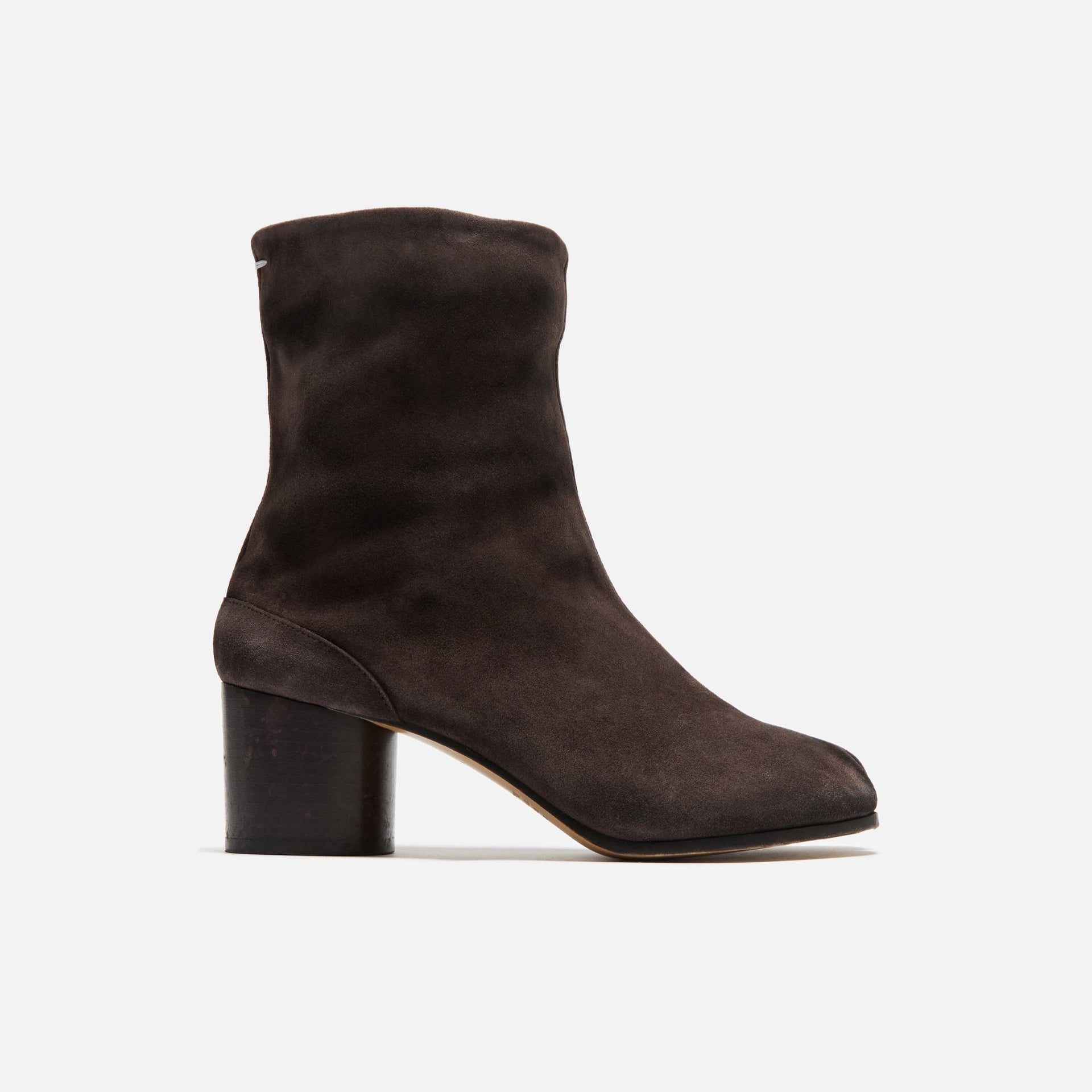 Maison Margiela WMNS Tabi Ankle Boots H60 - Dark Brown Suede