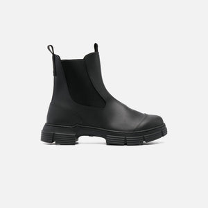 Ganni Recycled Rubber City Boot - Black