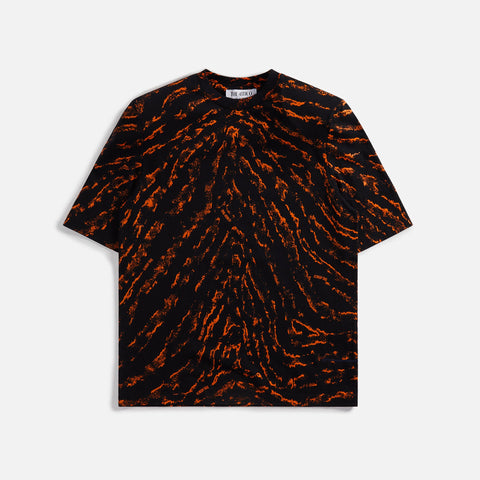 The Attico Bella Tee - Tiger Print