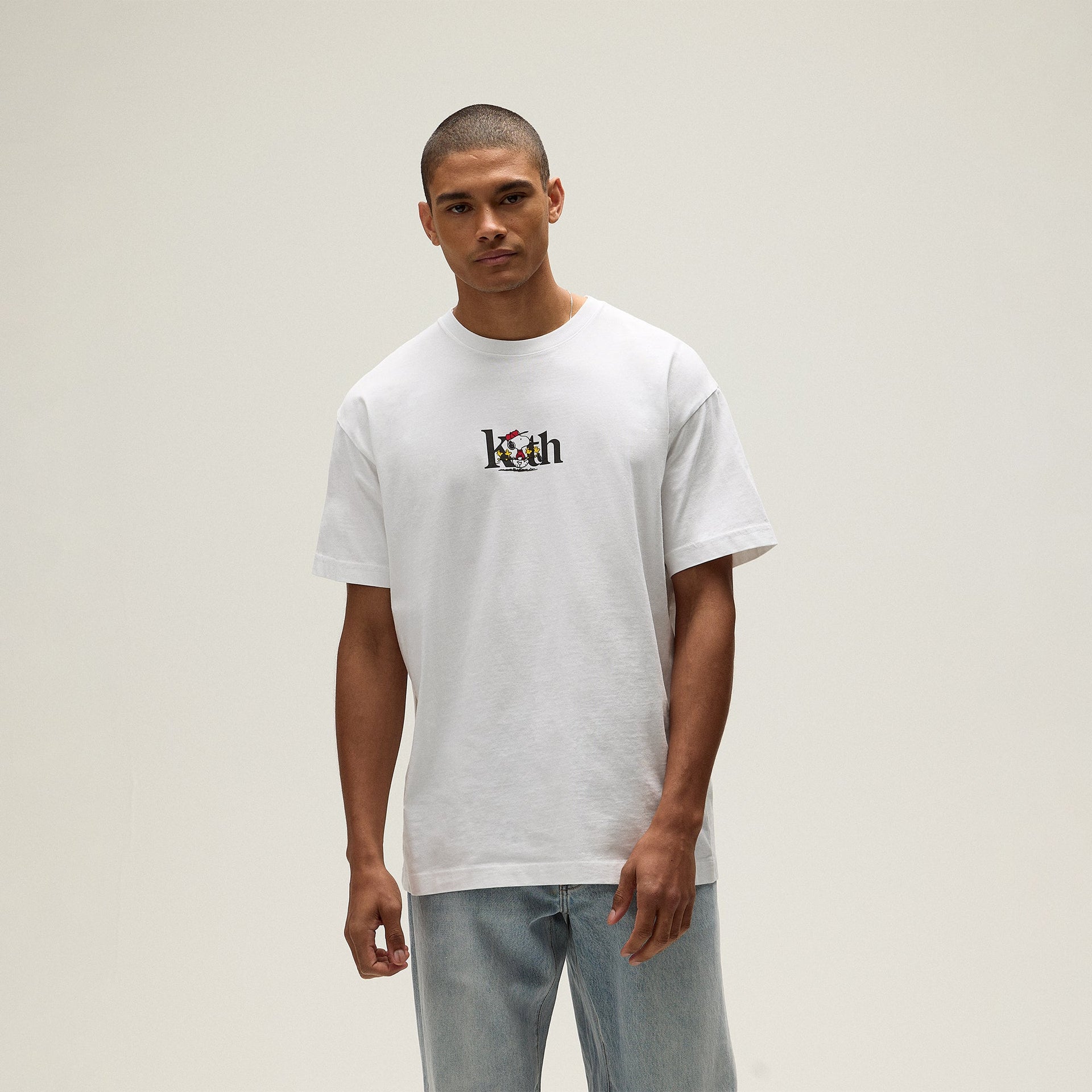 Kith for Peanuts Golf Serif Tee - White