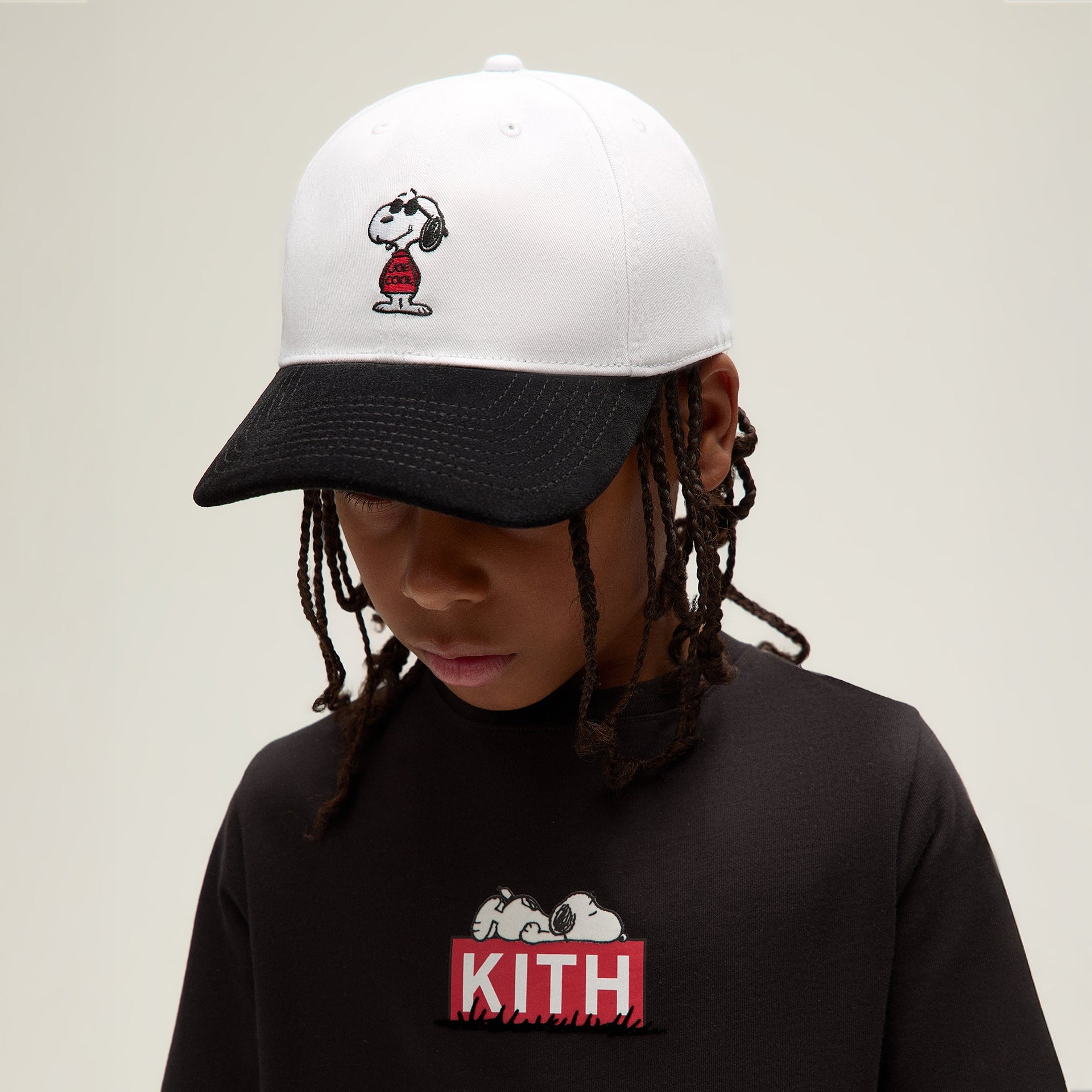 Kith Kids for Peanuts 75 Classic Cap - White