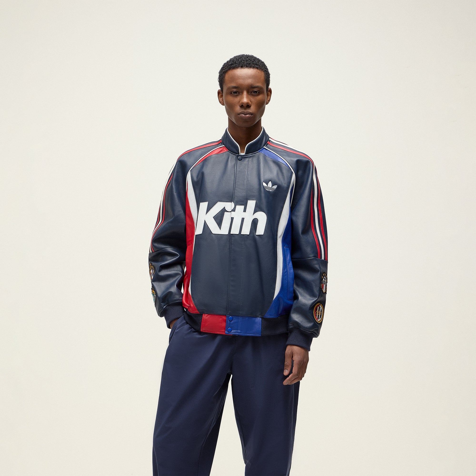 Kith for adidas Football Bomber Jacket - Legend Ink – Kith