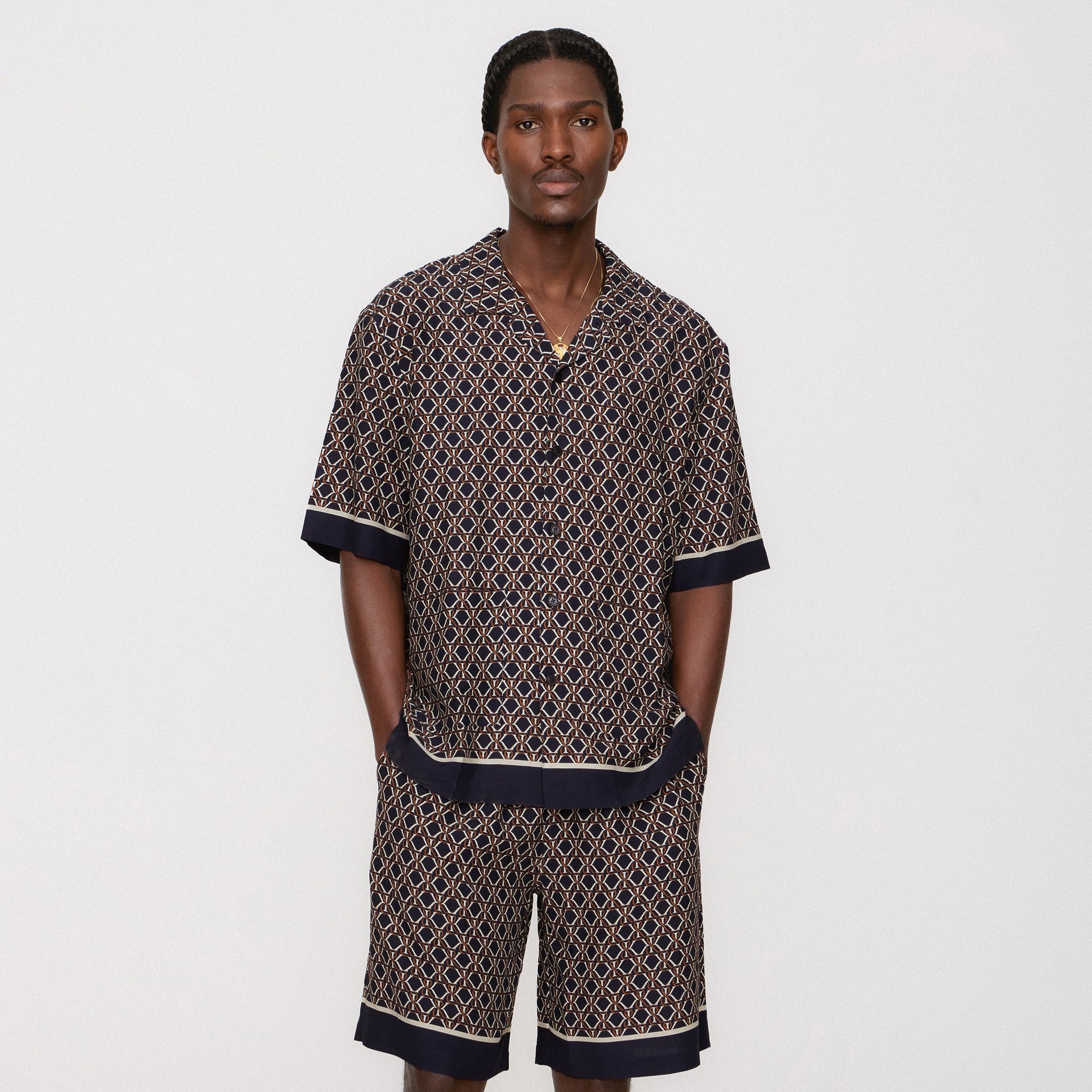 Kith Monogram Crest Lewis Short - Nocturnal