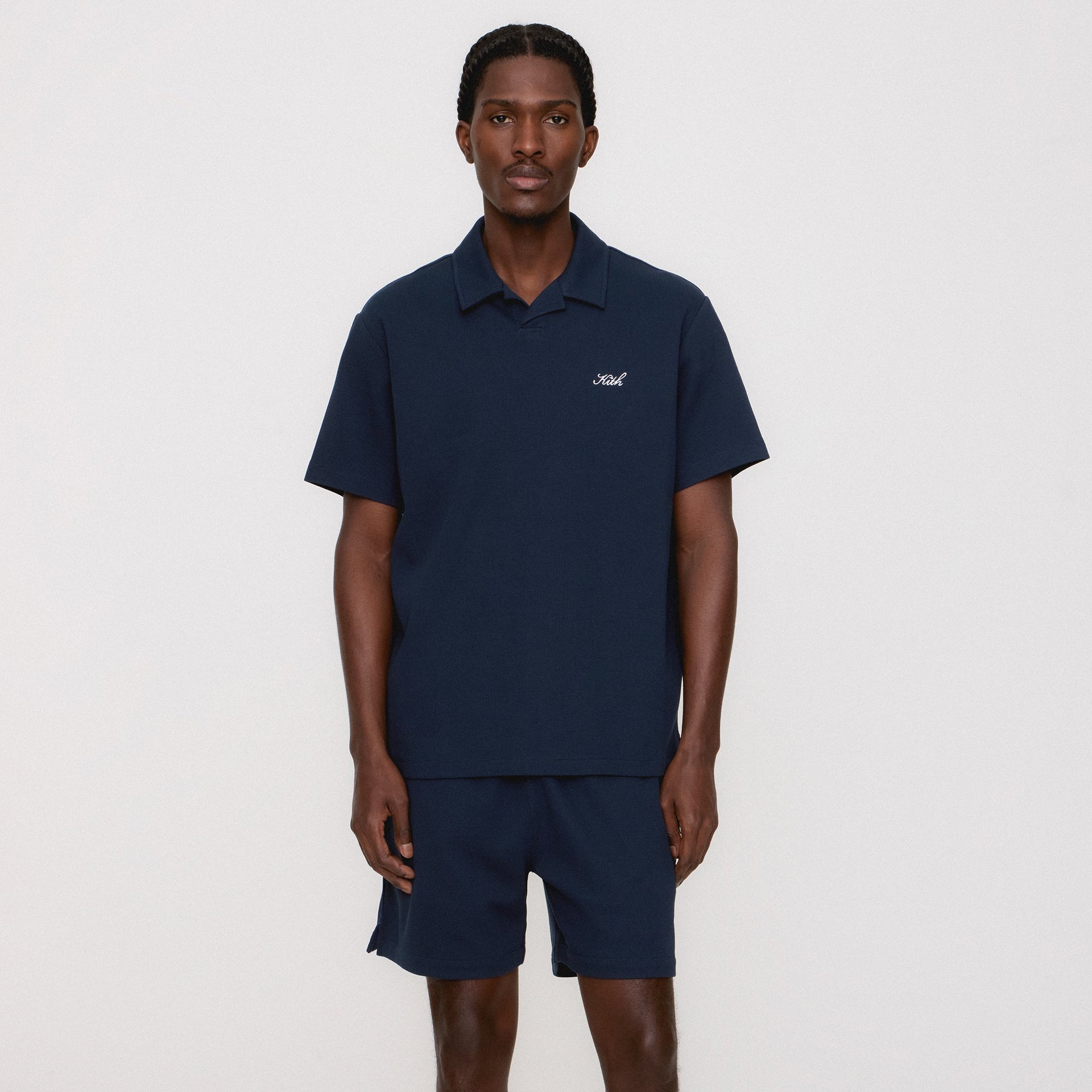 Kith Micro Waffle Graham Short - Nocturnal
