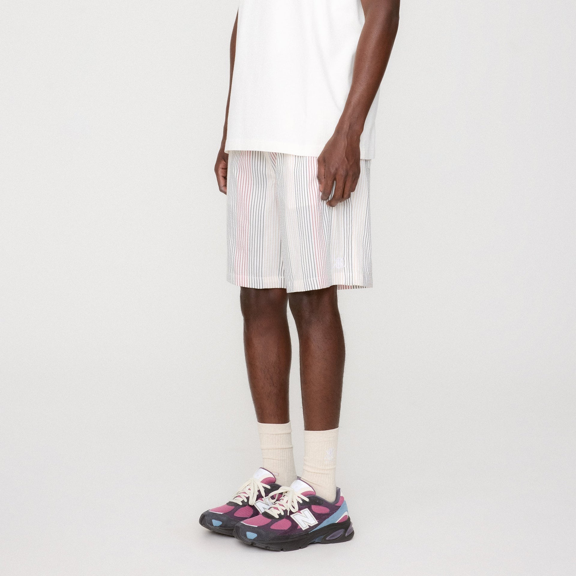 Kith Seersucker Lewis Short - White