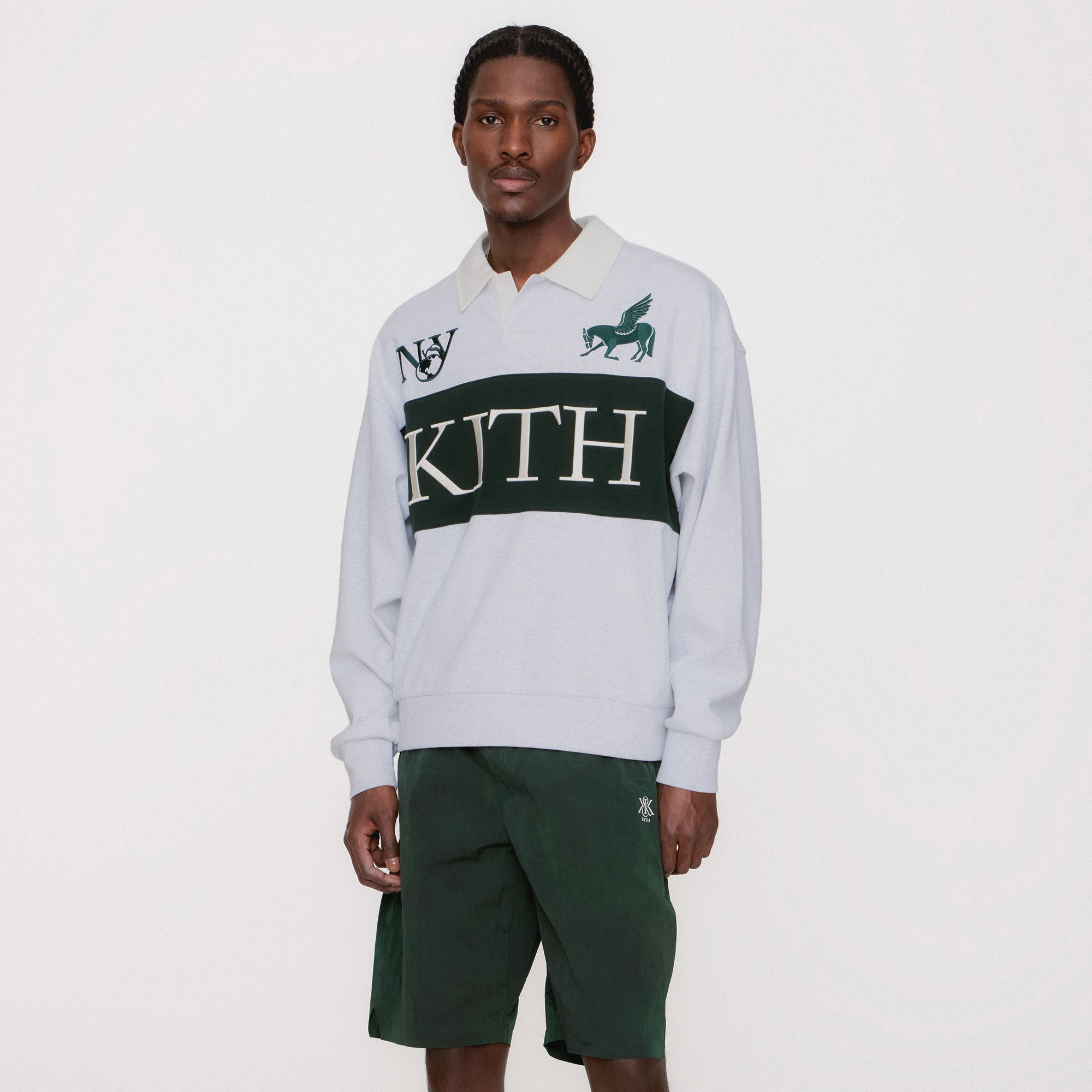 ★2023FW新作★LMC★CAPITAL RUGBY SWEATSHIRT CAPITAL RUGBY SWEATSHIRT heather gray - LMC | 엘엠씨