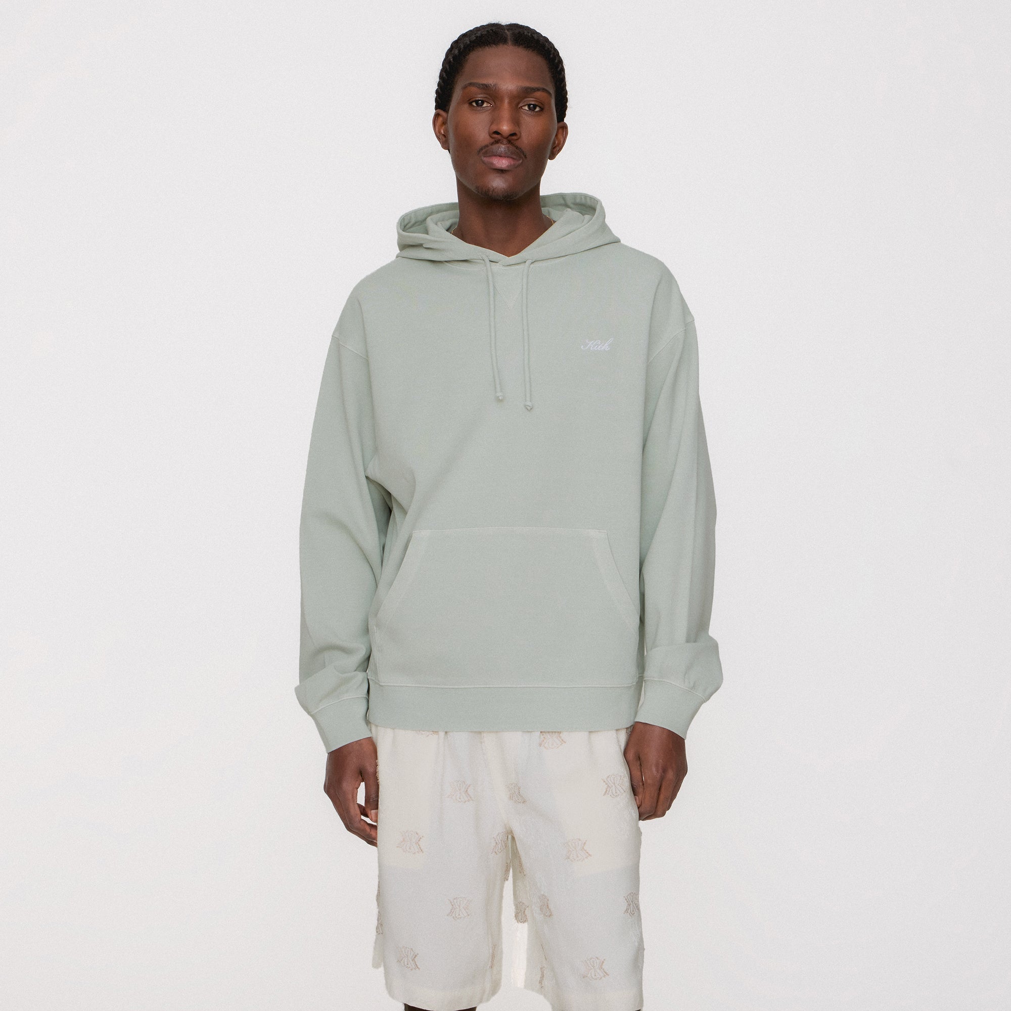Kith Williams III Hoodie - Light Heather Grey – Kith Canada