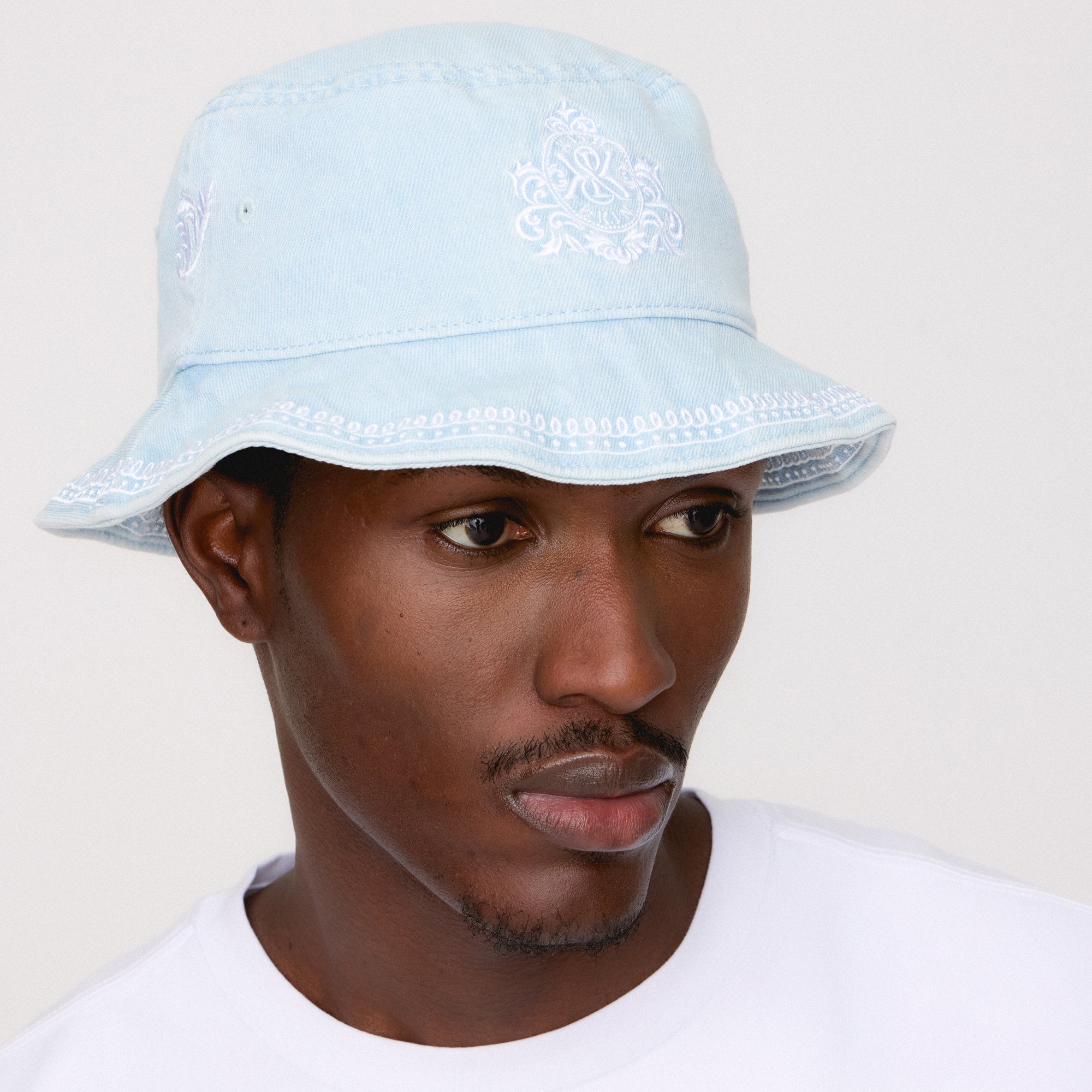 Kith Denim Twill Dawson Bucket Hat - Light Indigo – Kith Canada