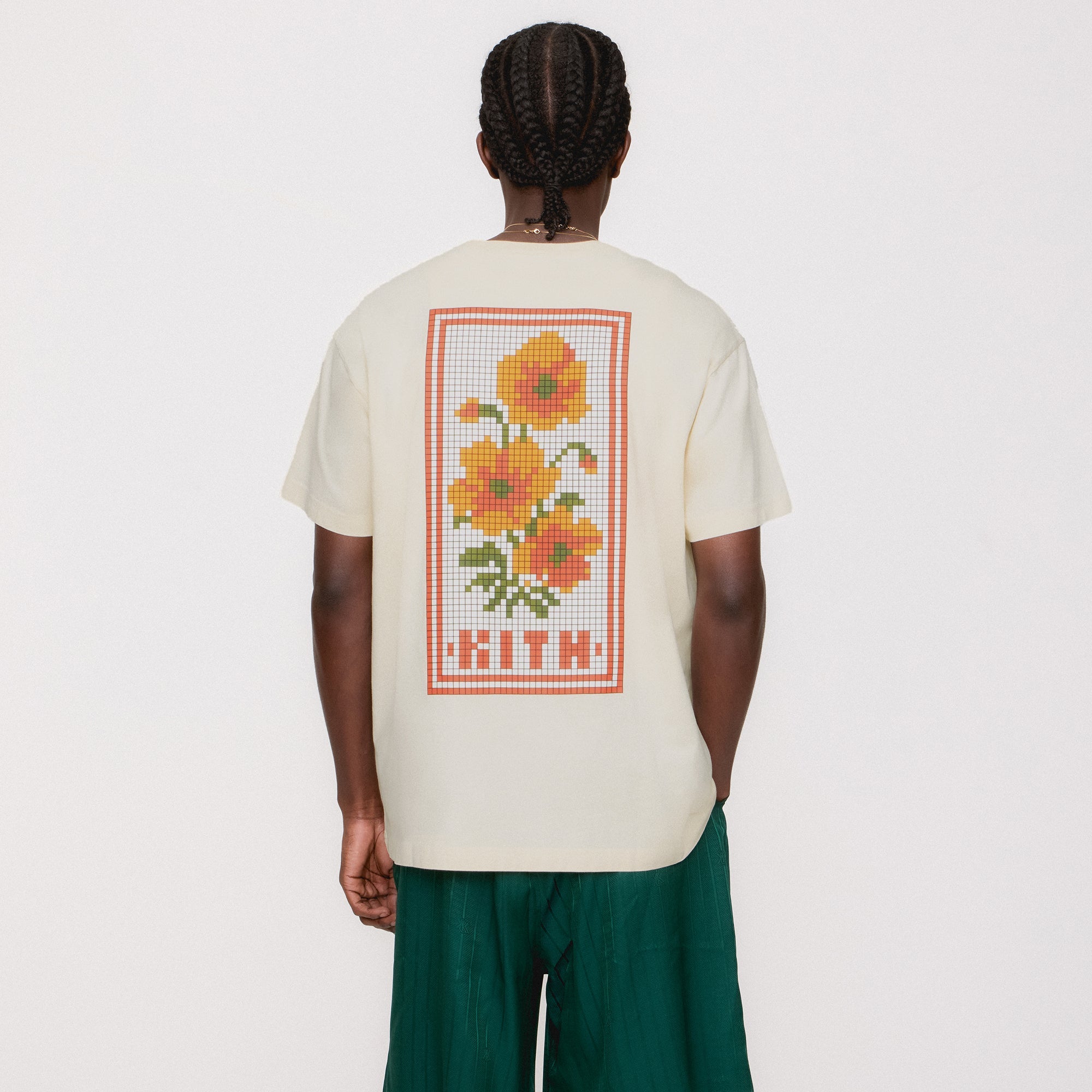 Kith Blossom Logo Tee - Sandrift – Kith Canada