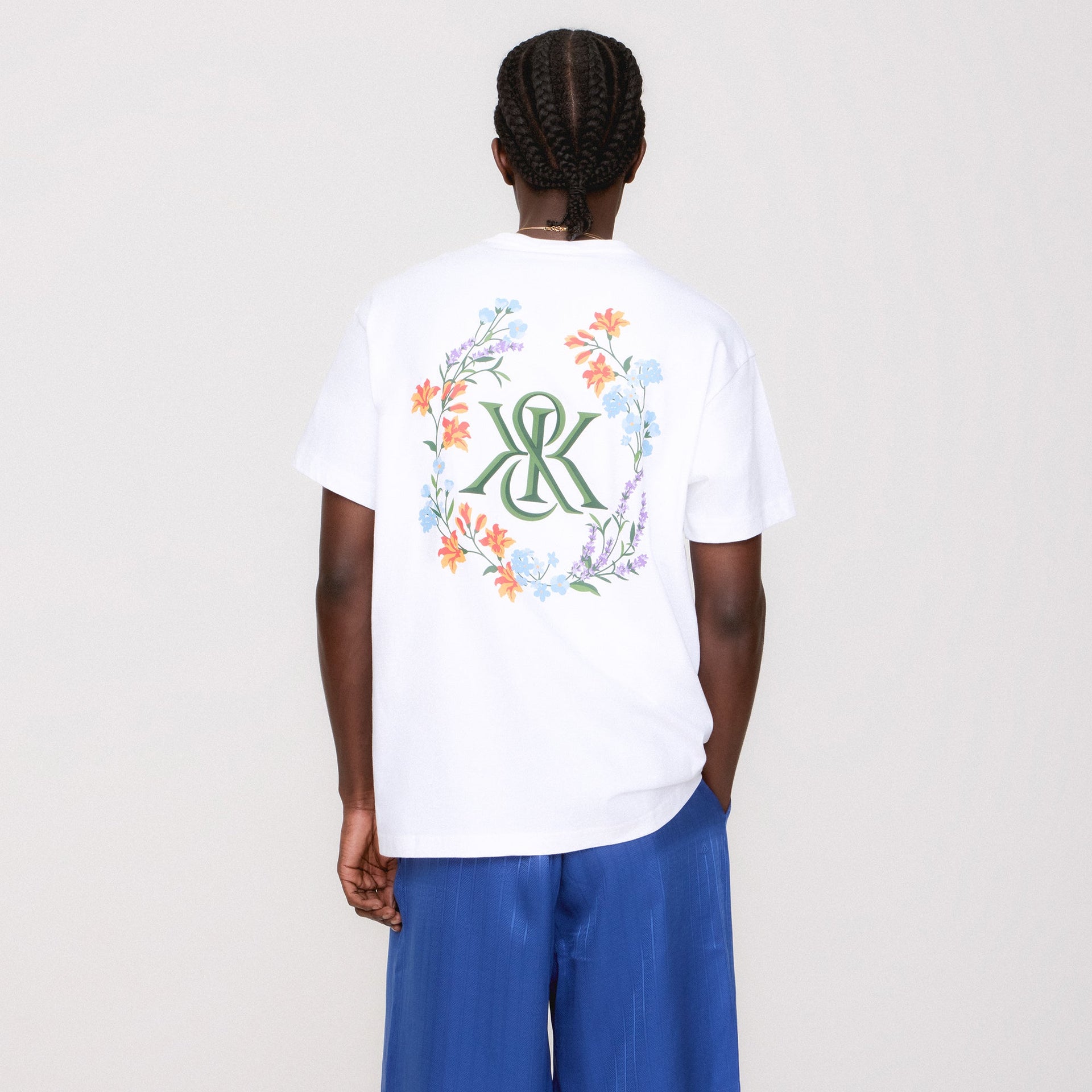 Kith K&K Floral Pocket Tee - White