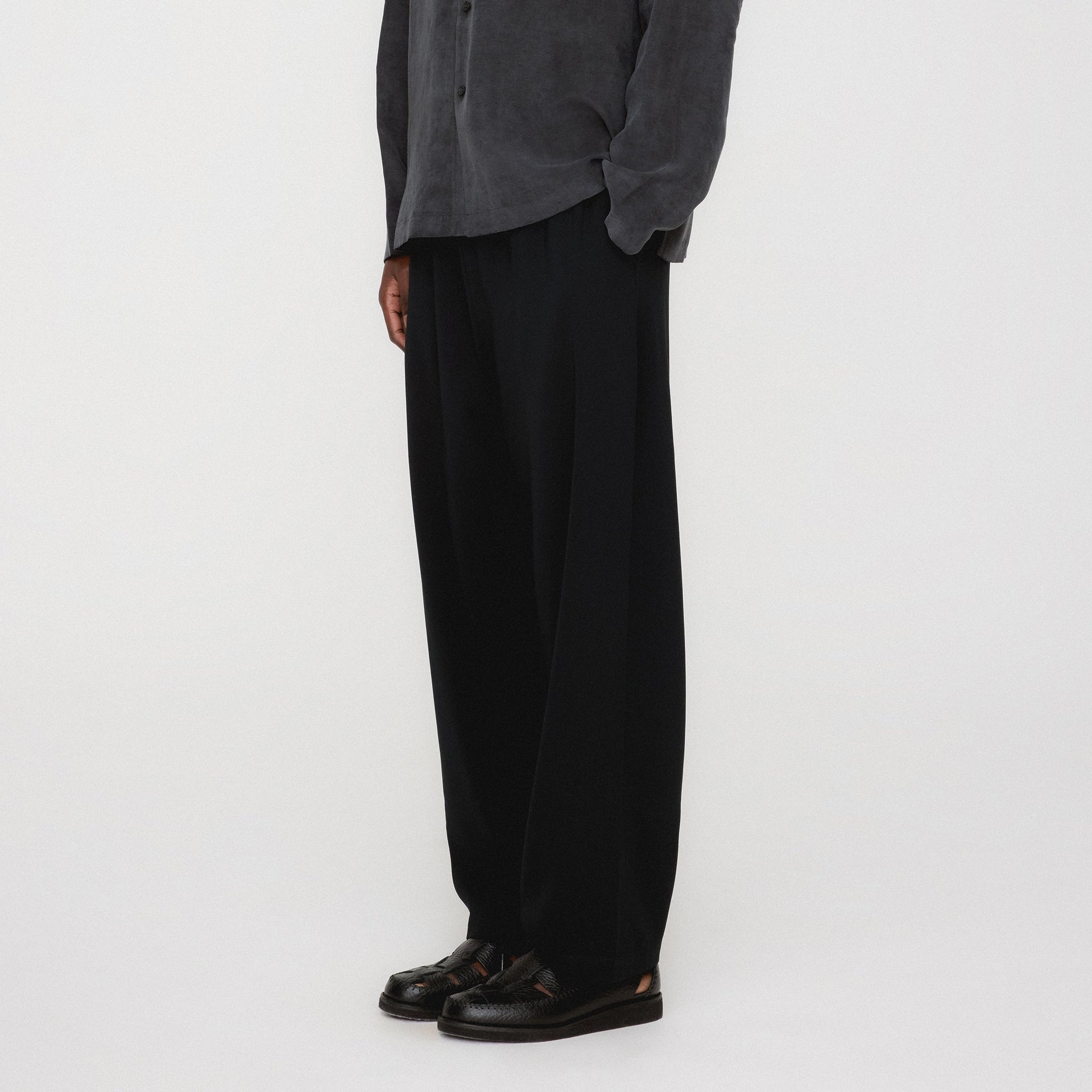 Pantalon Kith Double Crêpe Grayson - Noir PH