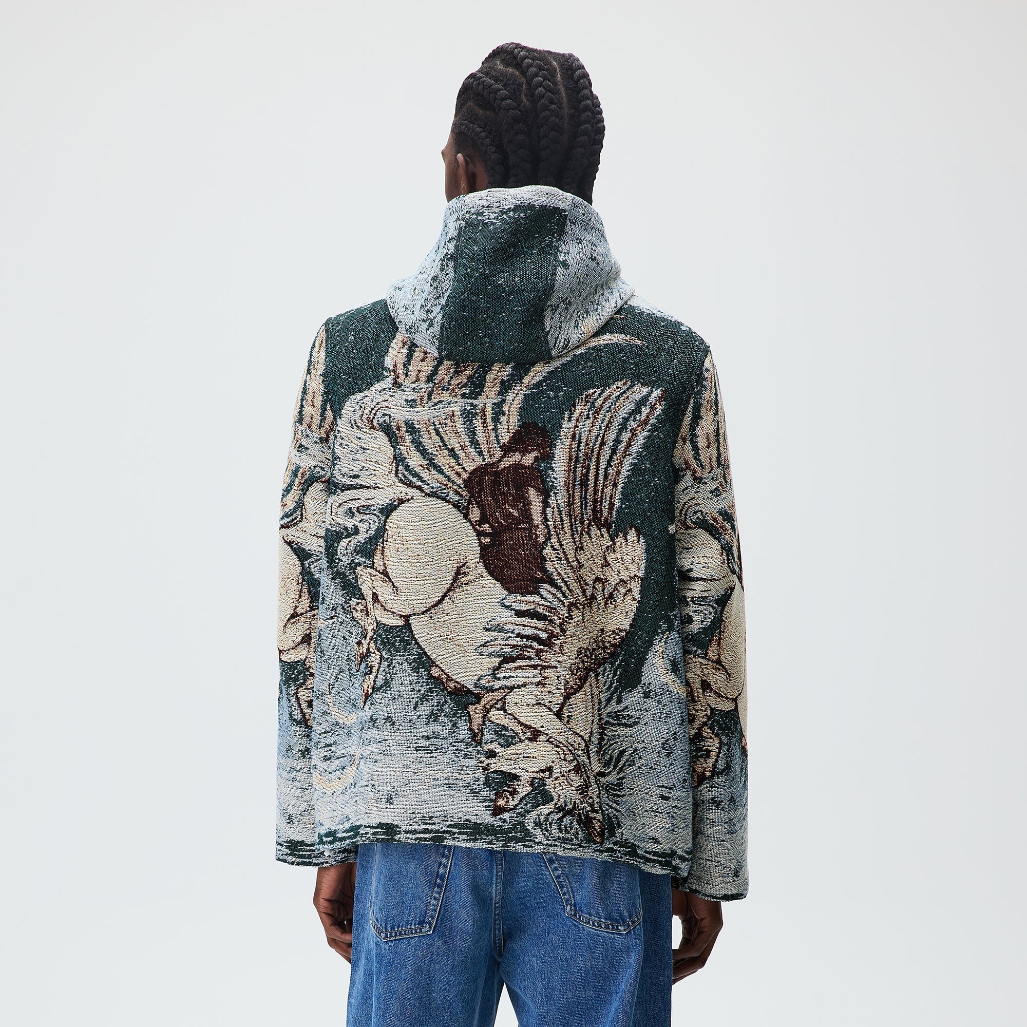トップス Kith Braden Tapestry Full Zip Hoodie L Kith Braden Tapestry Full Zip Hoodie - Waffle – Kith Europe